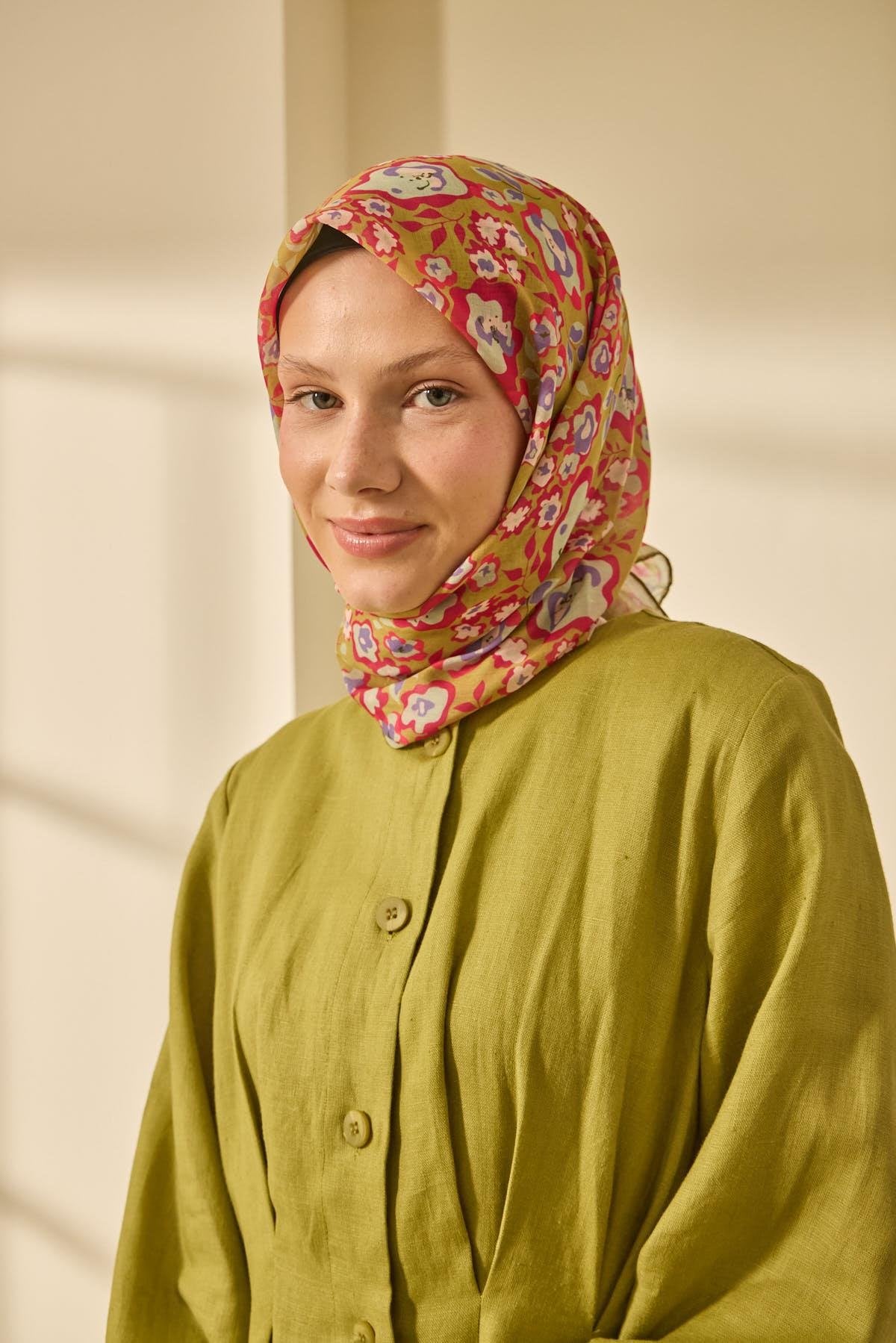 Silk Home Soft Eşarp 73090-31 - İthalesarponline.com