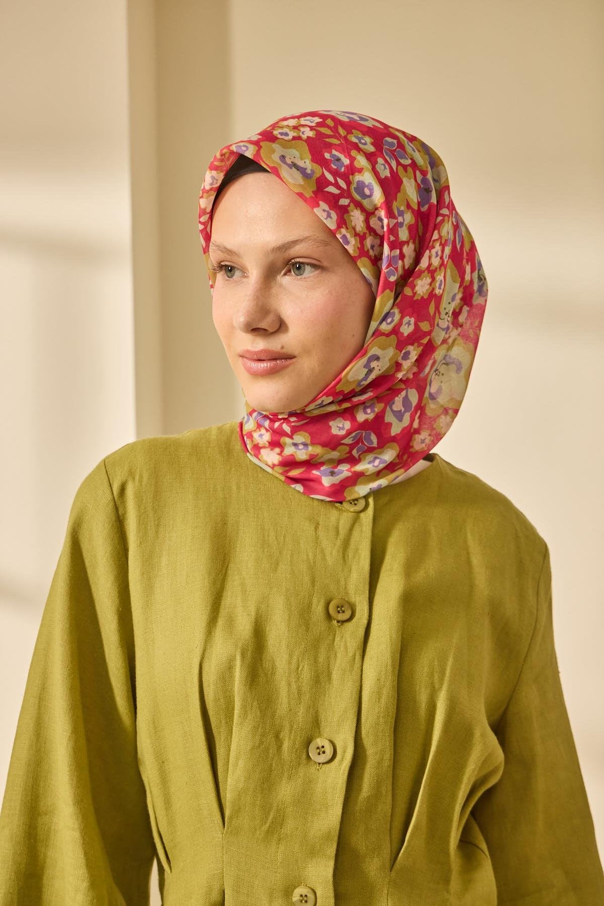 Silk Home Soft Eşarp 73090-32 - İthalesarponline.com
