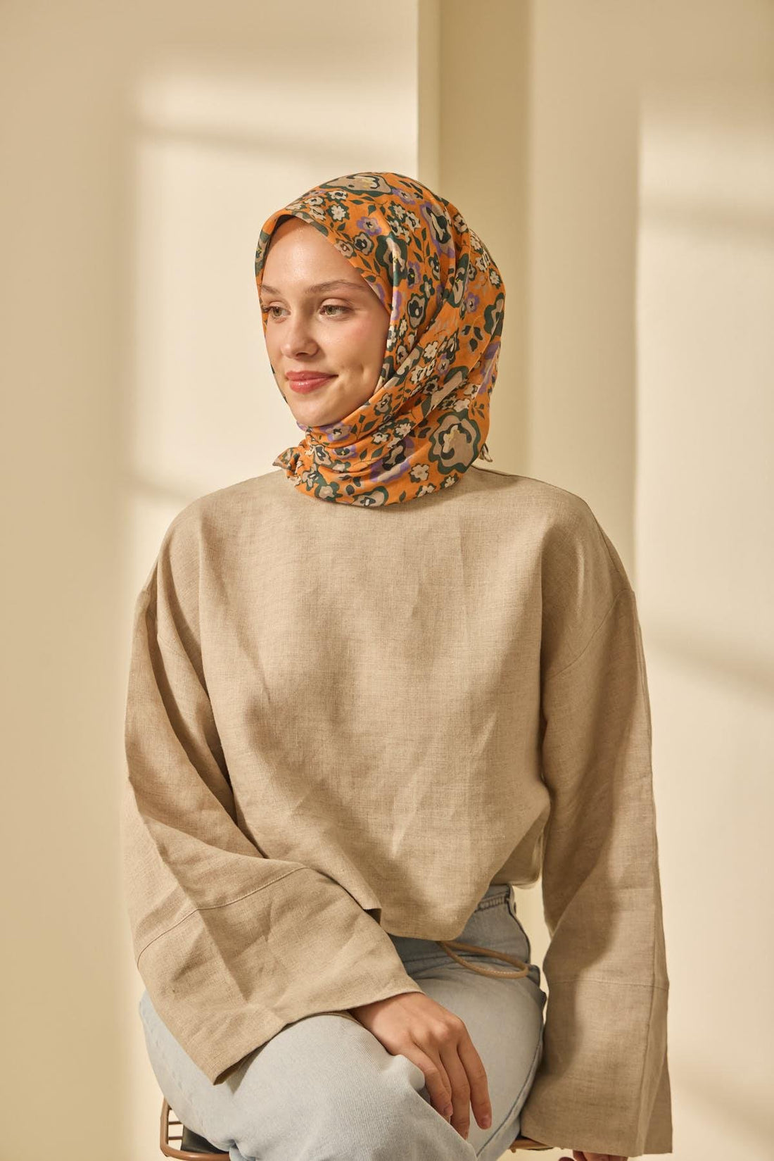 Silk Home Soft Eşarp 73090-34 - İthalesarponline.com
