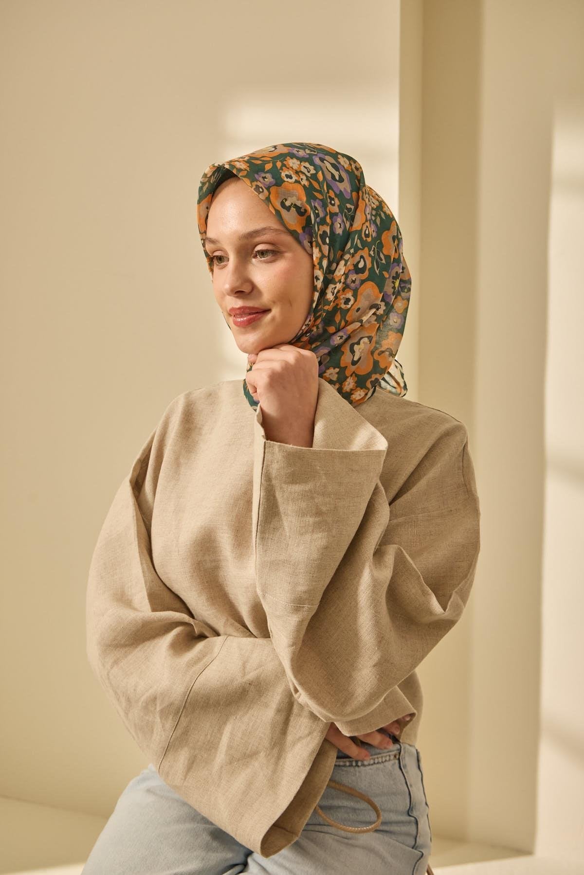 Silk Home Soft Eşarp 73090-35 - İthalesarponline.com