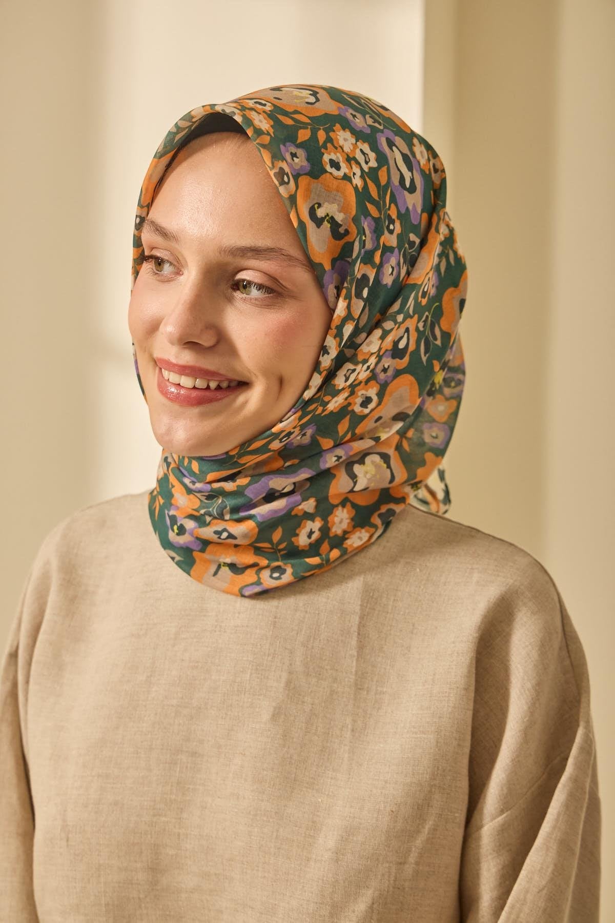 Silk Home Soft Eşarp 73090-35 - İthalesarponline.com
