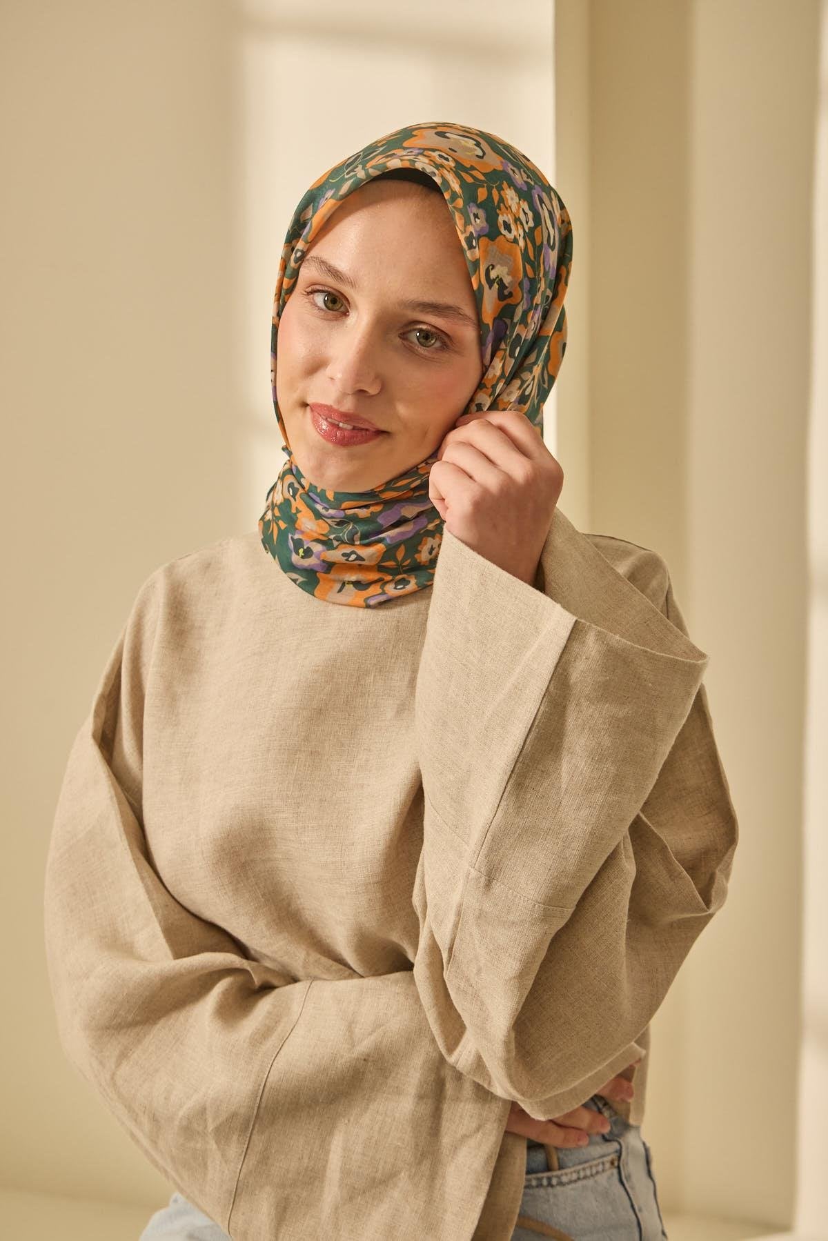 Silk Home Soft Eşarp 73090-35 - İthalesarponline.com