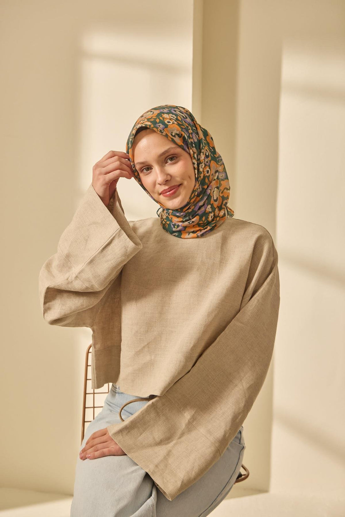 Silk Home Soft Eşarp 73090-35 - İthalesarponline.com