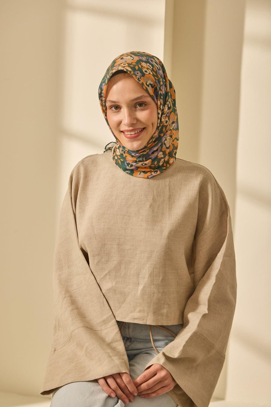 Silk Home Soft Eşarp 73090-35 - İthalesarponline.com