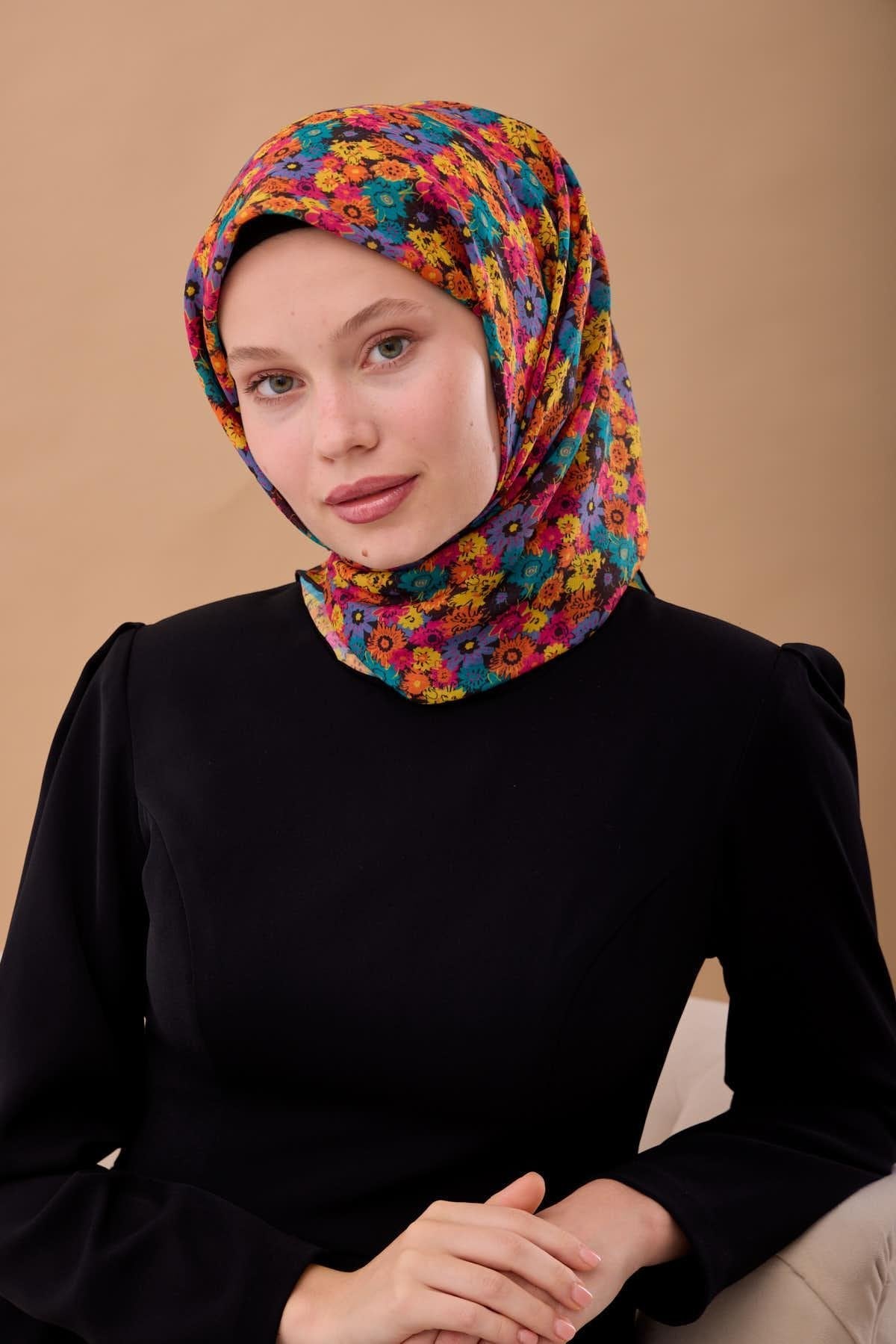 Silk Home Soft Eşarp 73092-01 - İthalesarponline.com - Soft Eşarp - Silk Home