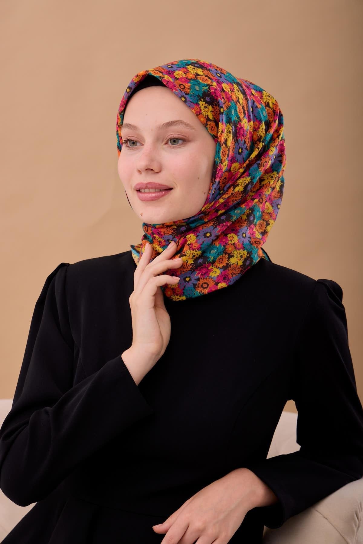 Silk Home Soft Eşarp 73092-01 - İthalesarponline.com - Soft Eşarp - Silk Home