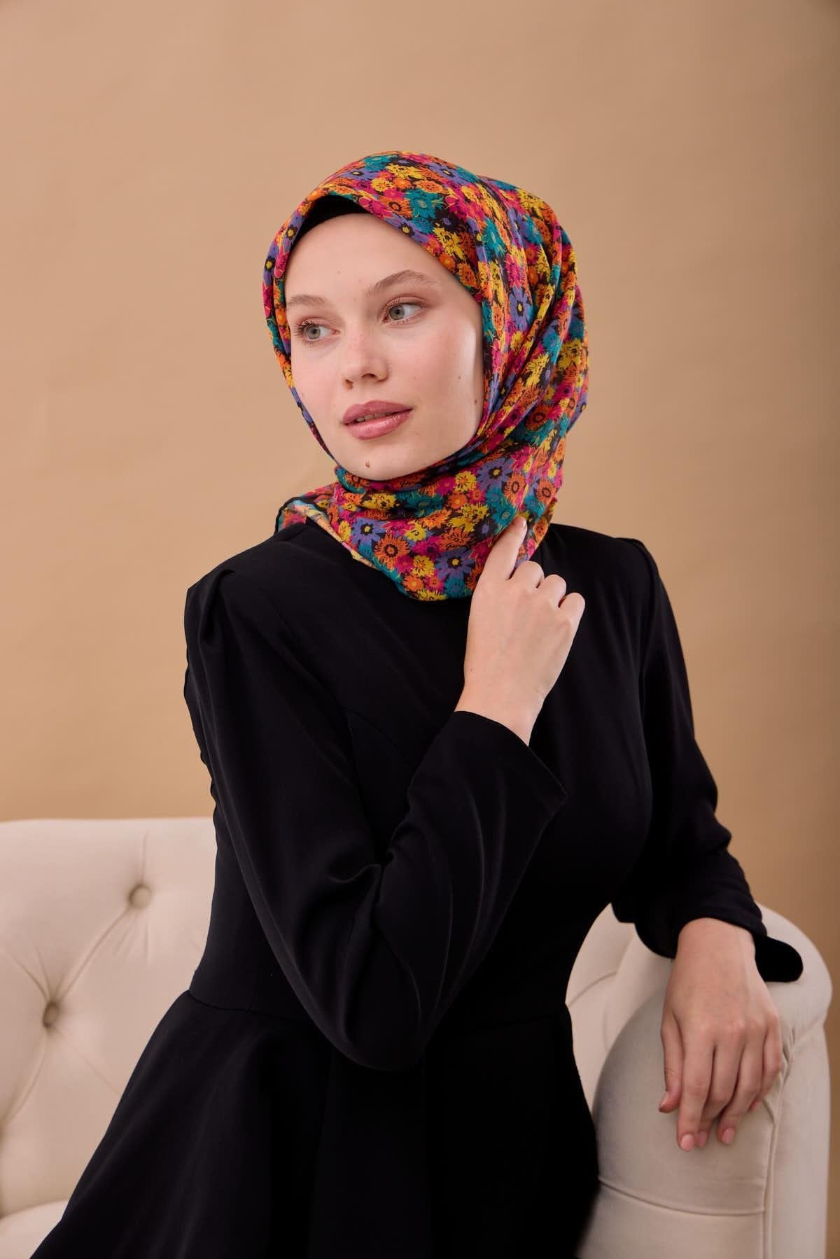 Silk Home Soft Eşarp 73092-01 - İthalesarponline.com - Soft Eşarp - Silk Home