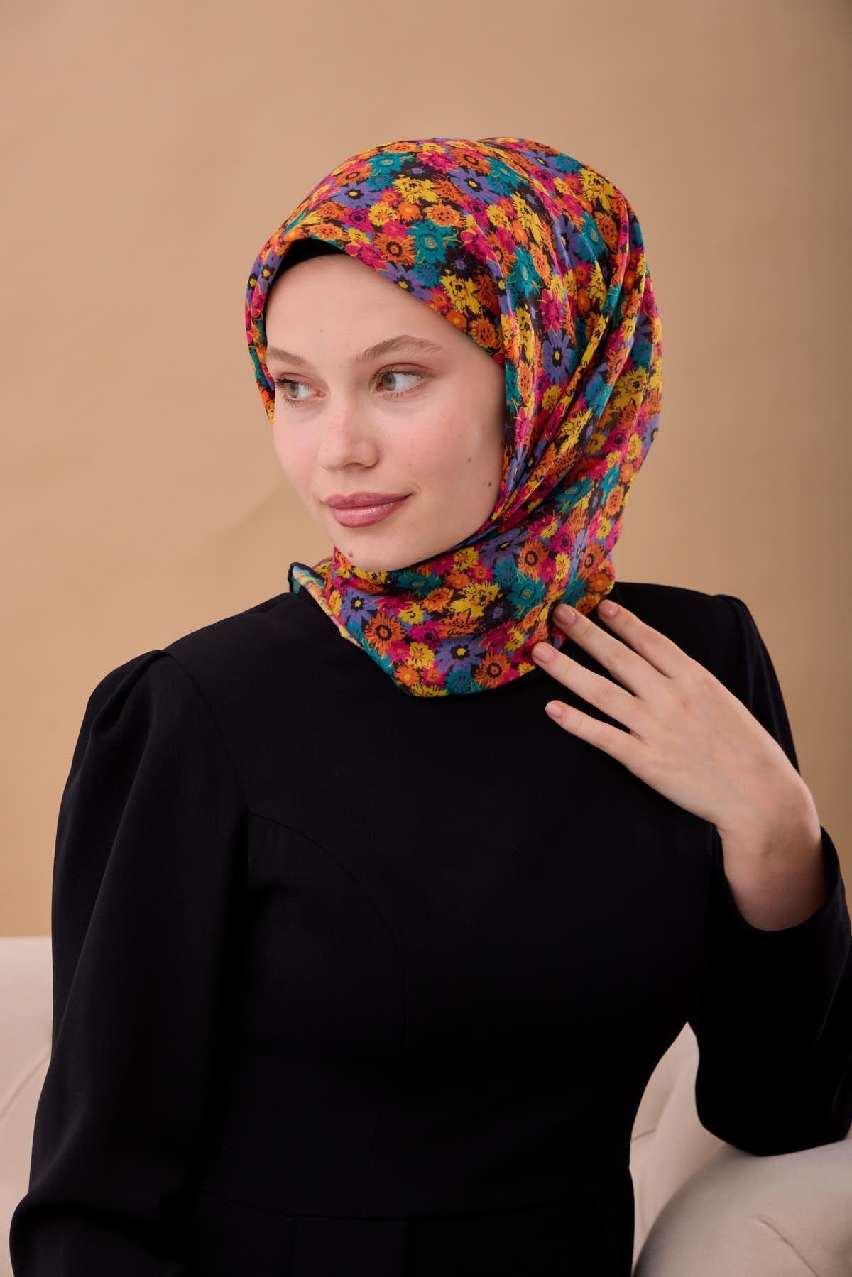 Silk Home Soft Eşarp 73092-01 - İthalesarponline.com - Soft Eşarp - Silk Home