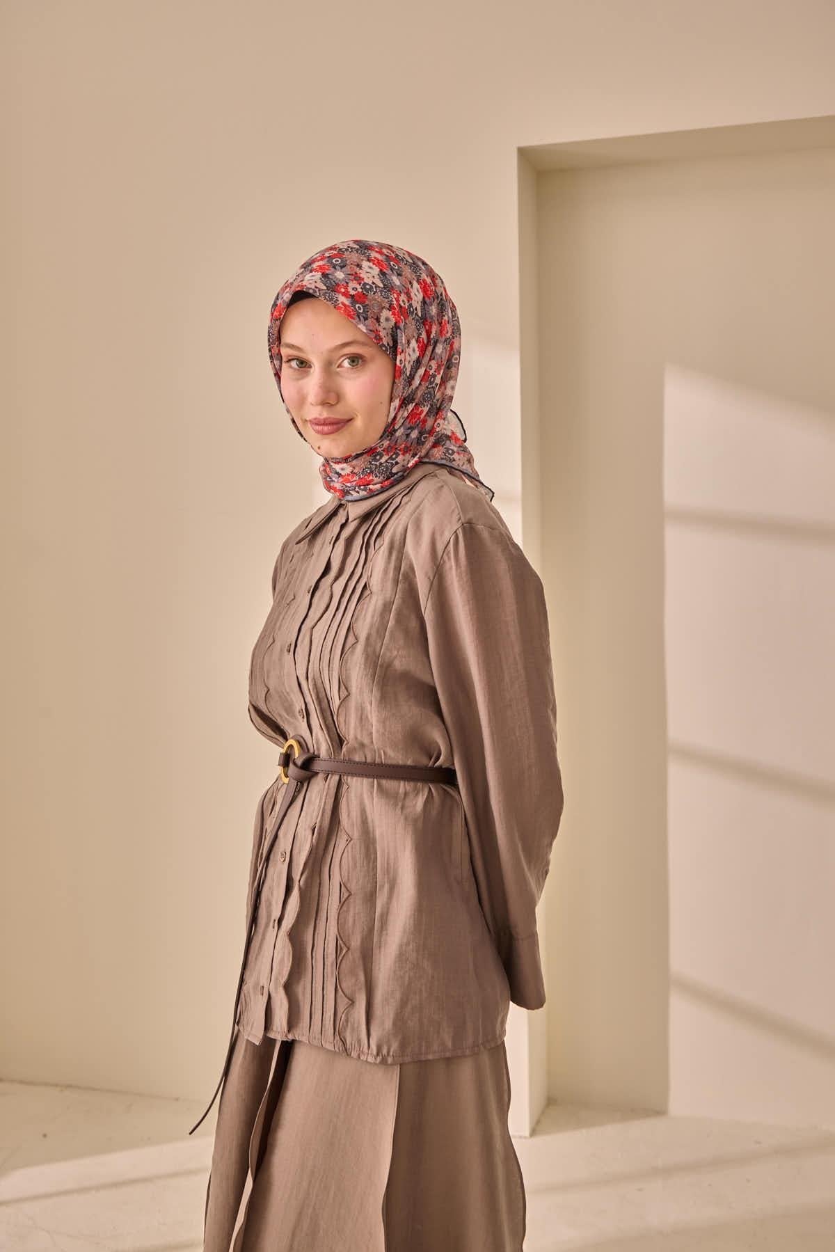 Silk Home Soft Eşarp 73092-02 - İthalesarponline.com - Soft Eşarp - Silk Home
