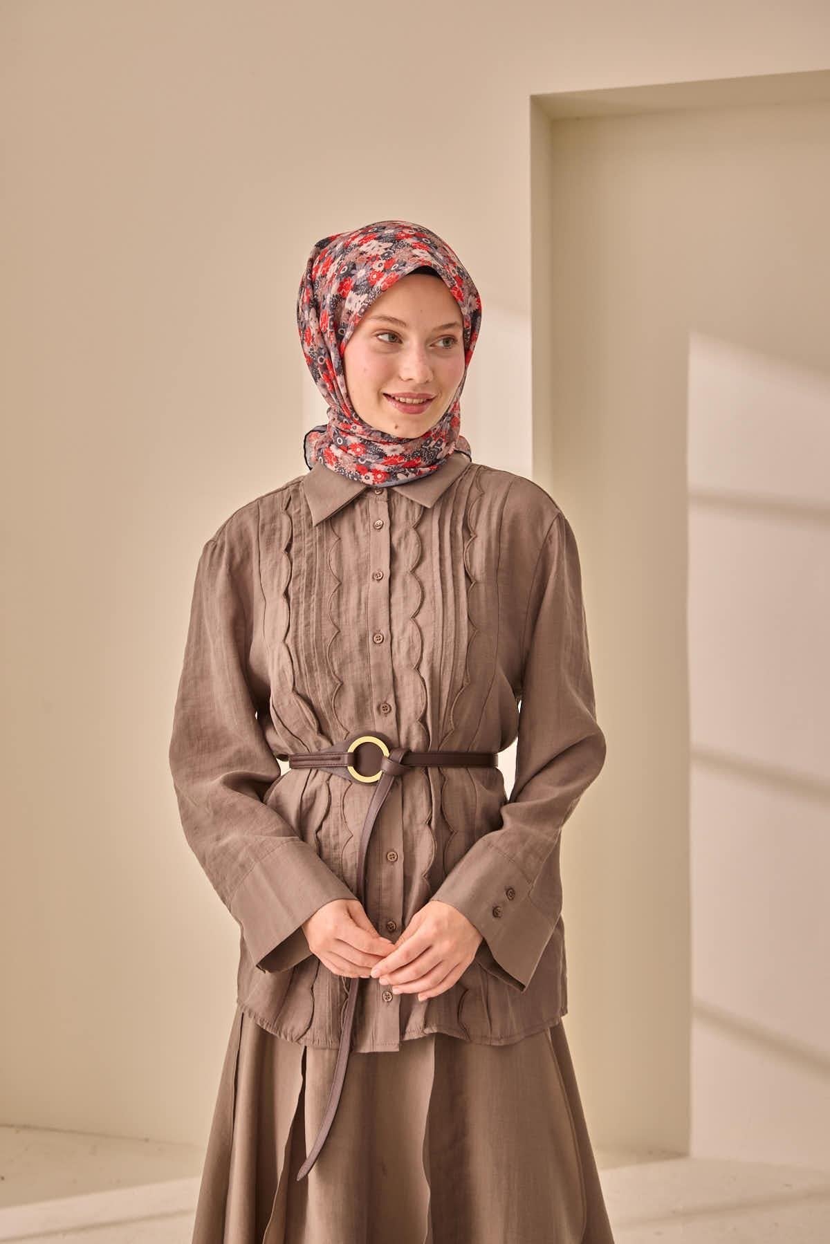 Silk Home Soft Eşarp 73092-02 - İthalesarponline.com - Soft Eşarp - Silk Home