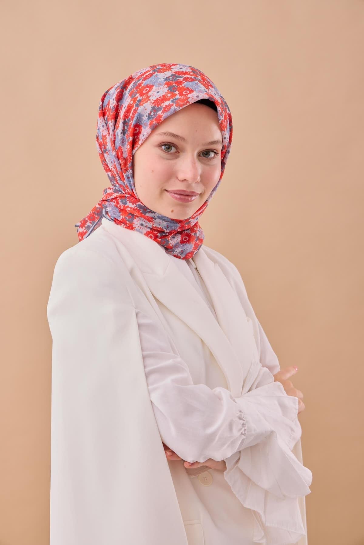Silk Home Soft Eşarp 73092-03 - İthalesarponline.com - Soft Eşarp - Silk Home
