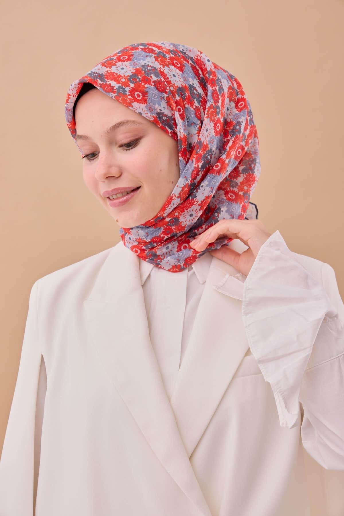 Silk Home Soft Eşarp 73092-03 - İthalesarponline.com - Soft Eşarp - Silk Home