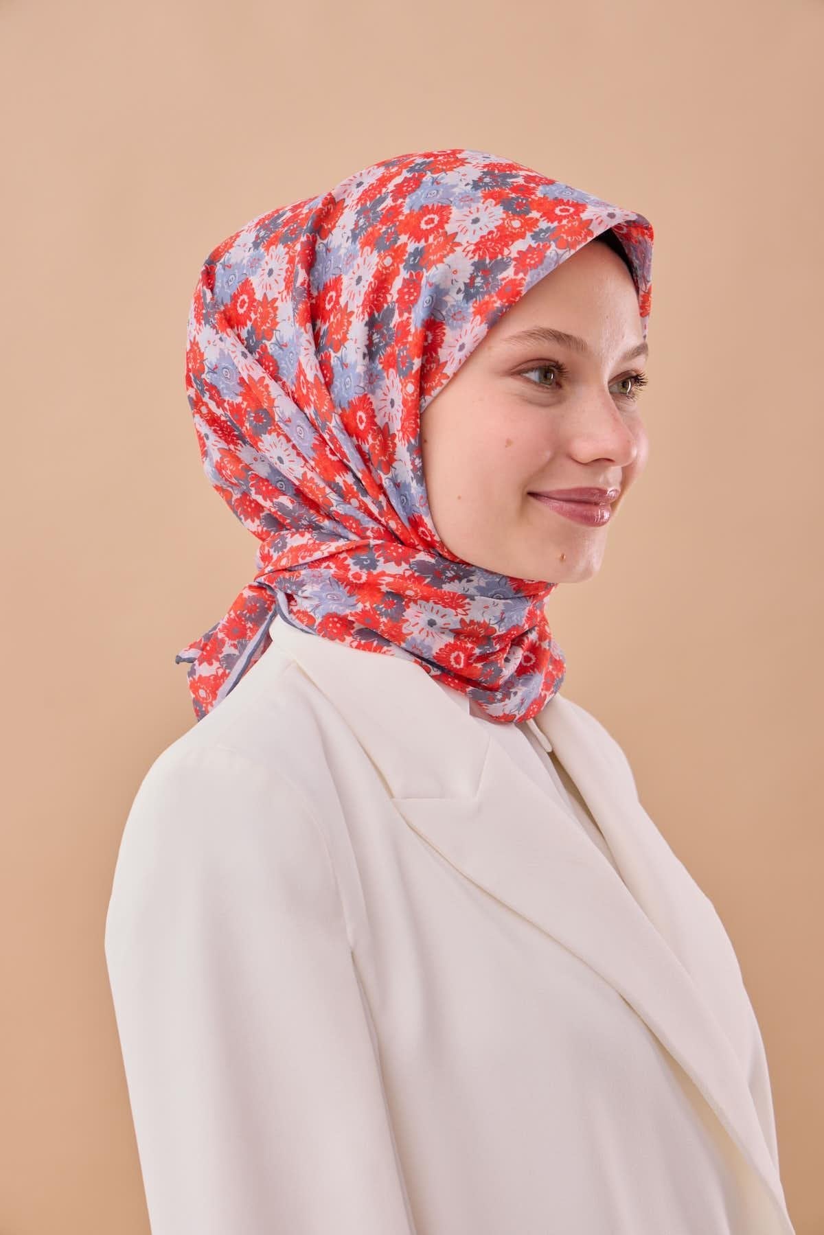 Silk Home Soft Eşarp 73092-03 - İthalesarponline.com - Soft Eşarp - Silk Home