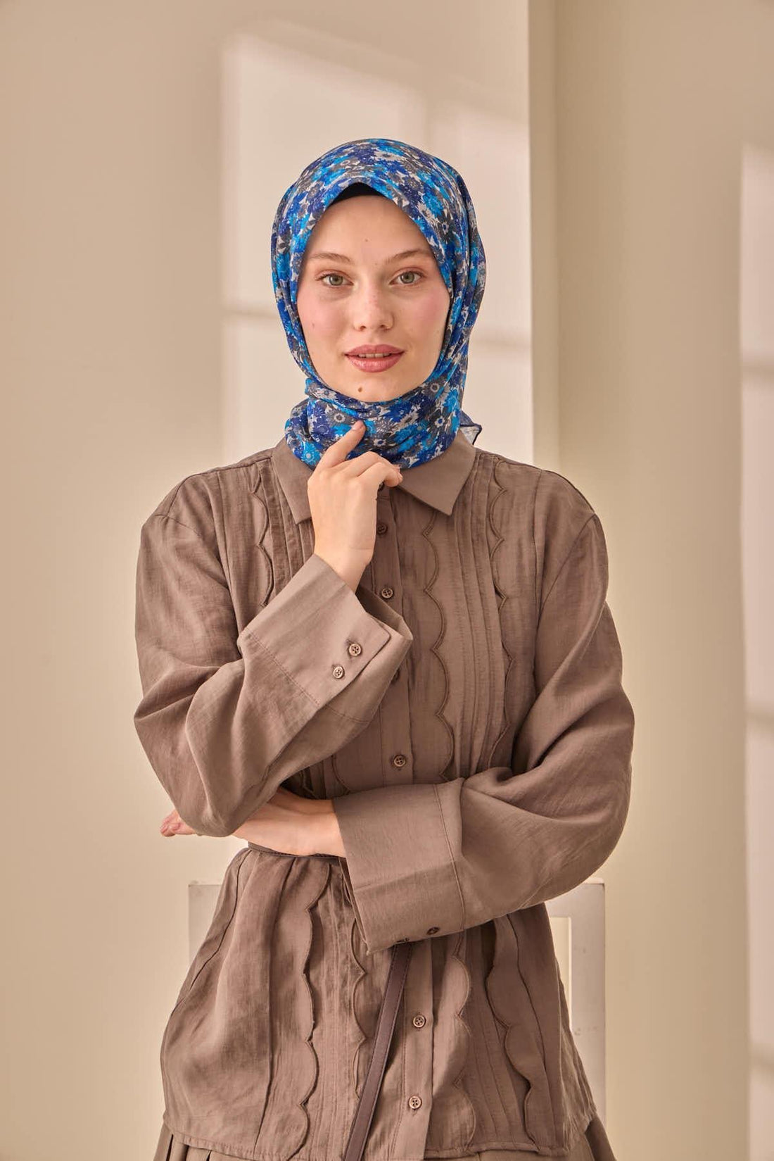 Silk Home Soft Eşarp 73092-06 - İthalesarponline.com - Soft Eşarp - Silk Home