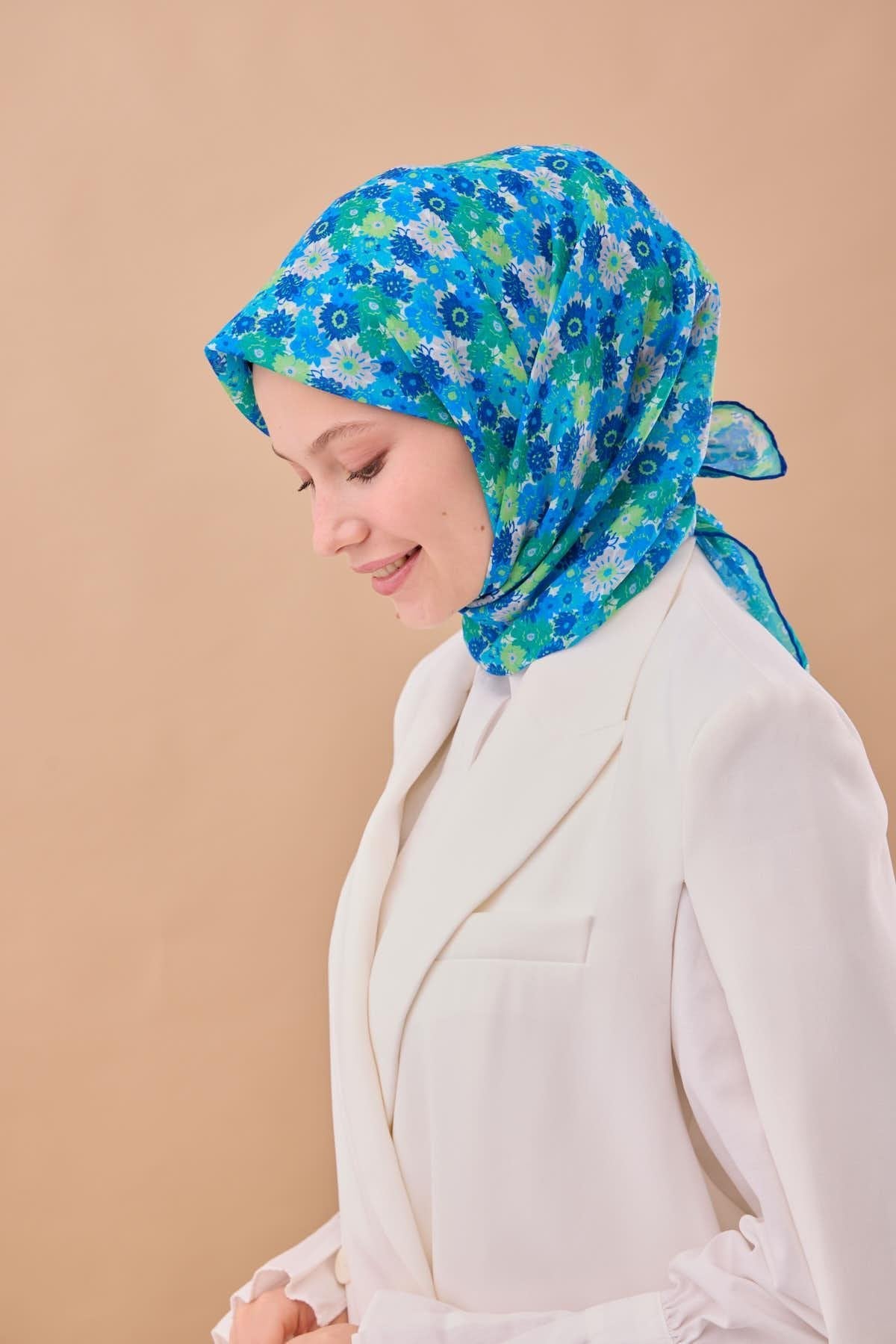 Silk Home Soft Eşarp 73092-07 - İthalesarponline.com - Soft Eşarp - Silk Home