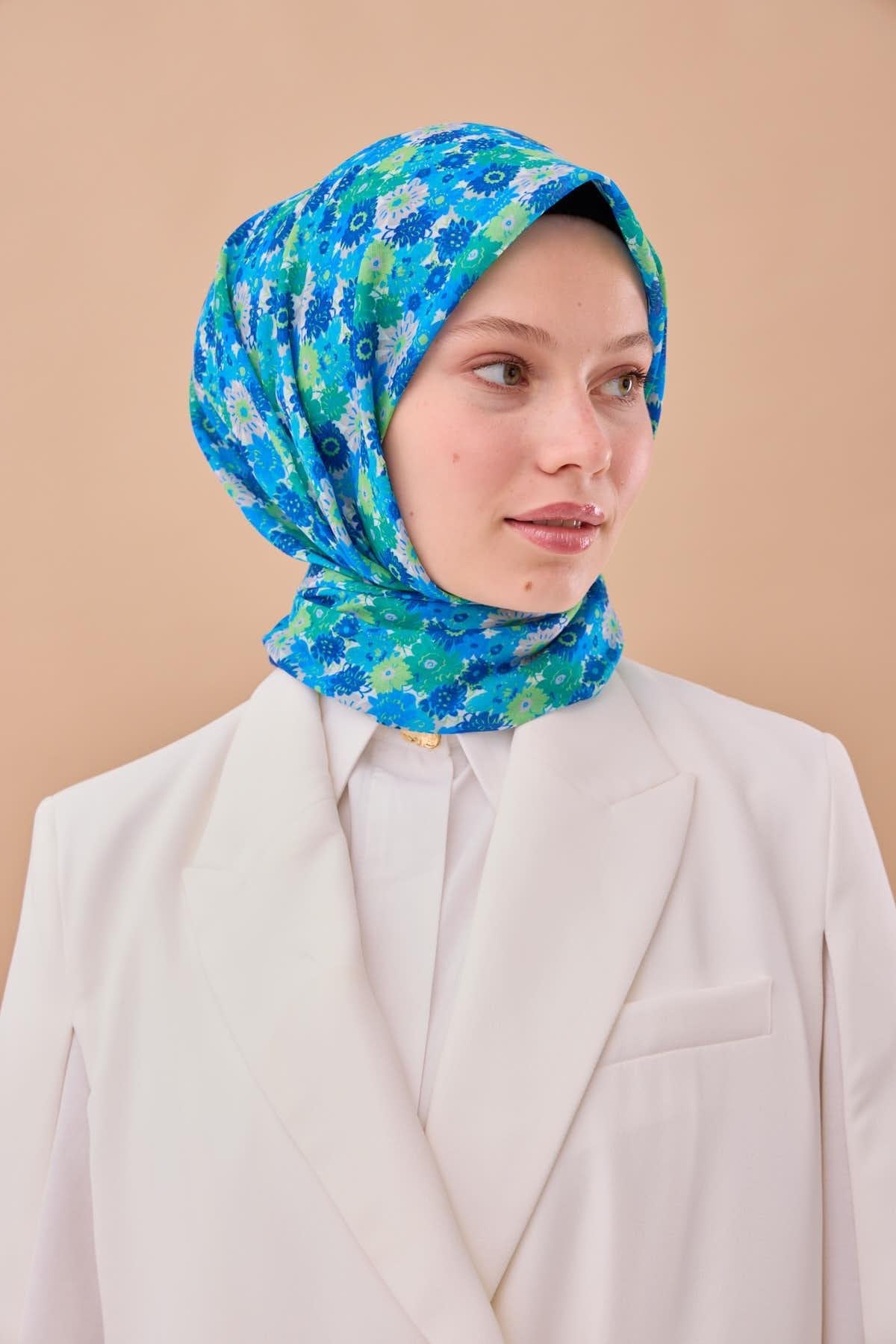 Silk Home Soft Eşarp 73092-07 - İthalesarponline.com - Soft Eşarp - Silk Home