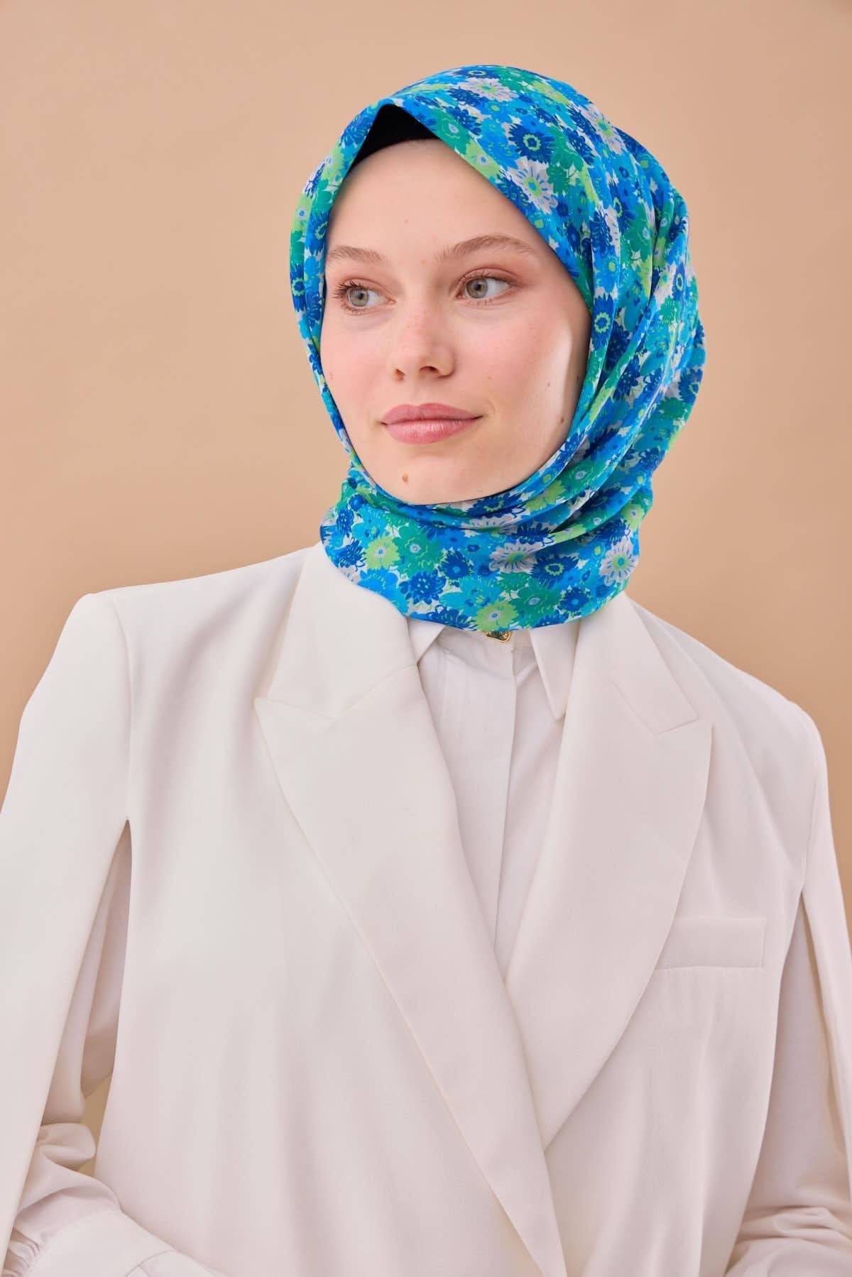 Silk Home Soft Eşarp 73092-07 - İthalesarponline.com - Soft Eşarp - Silk Home