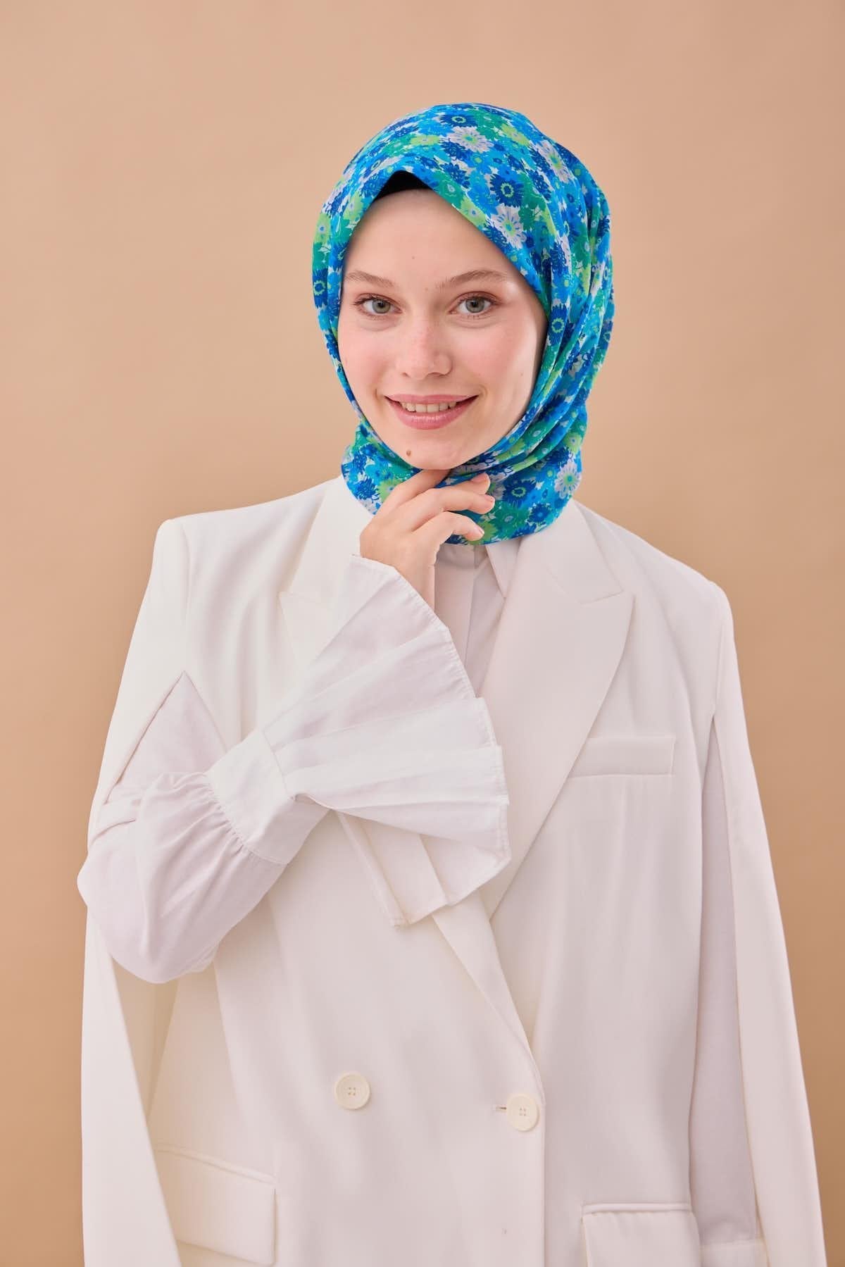 Silk Home Soft Eşarp 73092-07 - İthalesarponline.com - Soft Eşarp - Silk Home