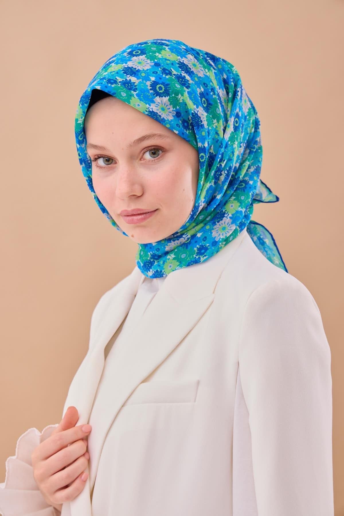 Silk Home Soft Eşarp 73092-07 - İthalesarponline.com - Soft Eşarp - Silk Home