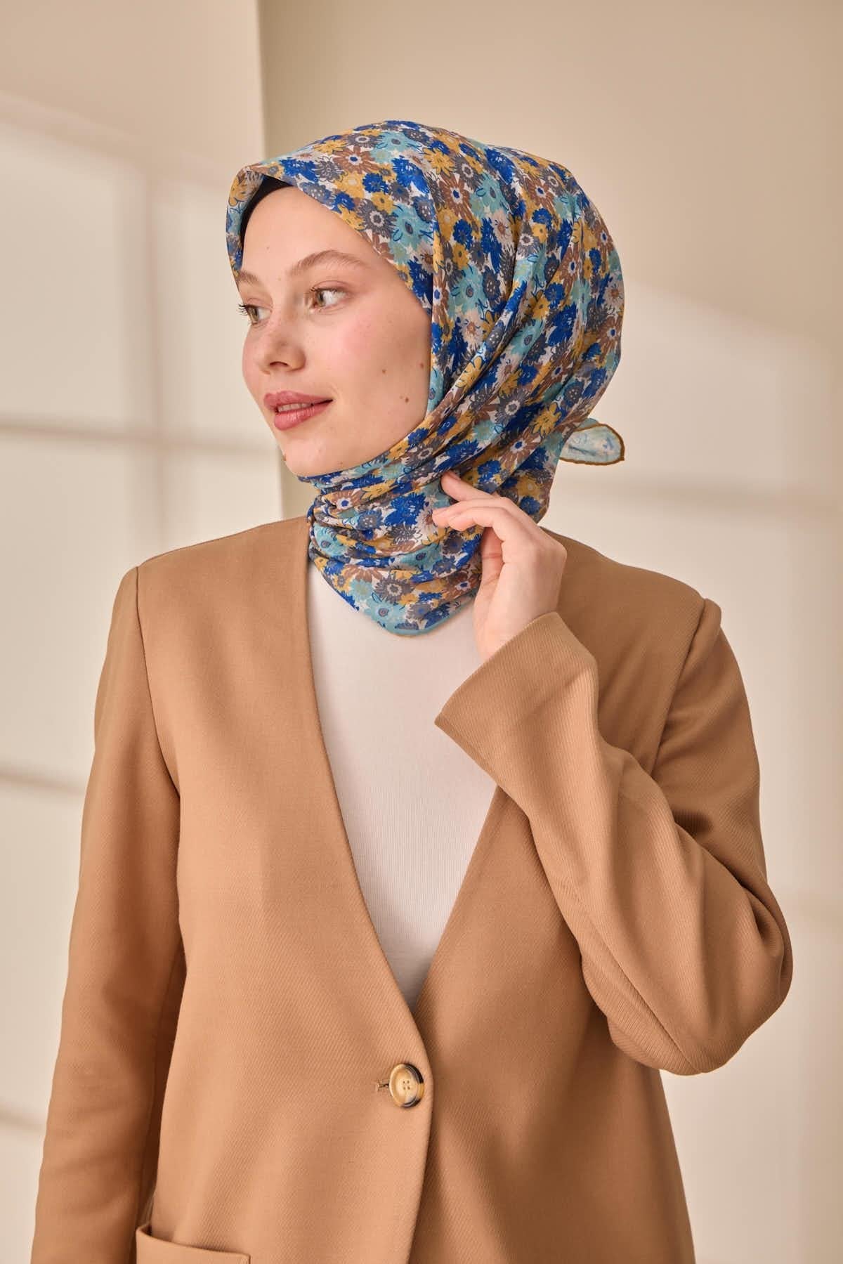 Silk Home Soft Eşarp 73092-08 - İthalesarponline.com - Soft Eşarp - Silk Home