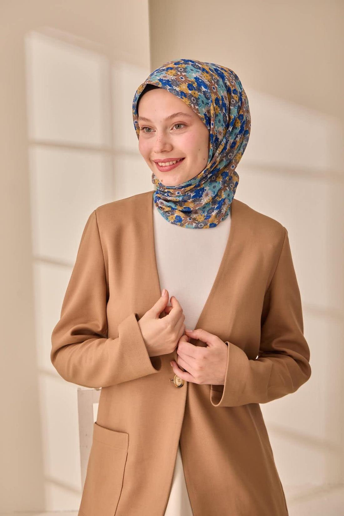 Silk Home Soft Eşarp 73092-08 - İthalesarponline.com - Soft Eşarp - Silk Home
