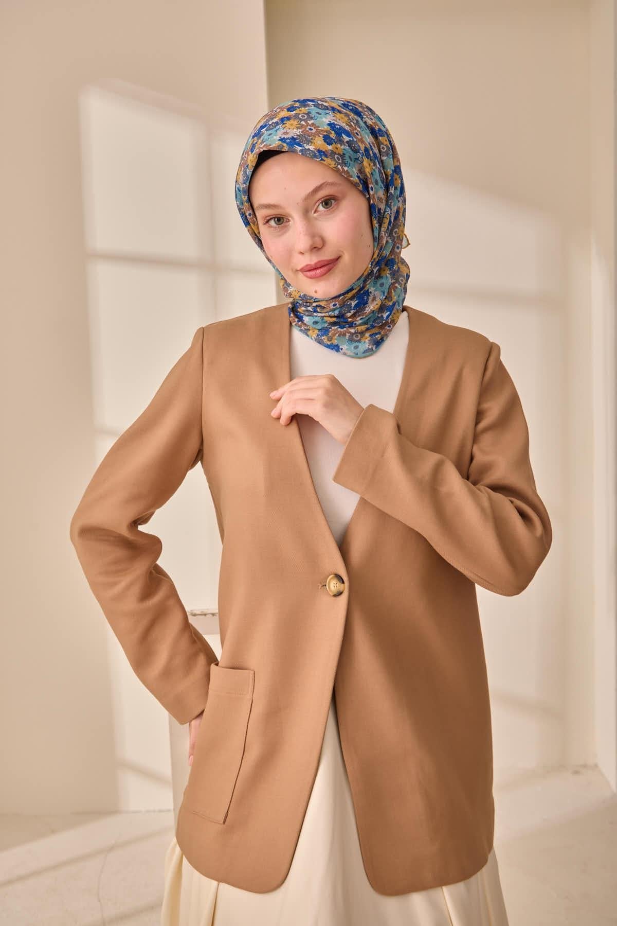 Silk Home Soft Eşarp 73092-08 - İthalesarponline.com - Soft Eşarp - Silk Home