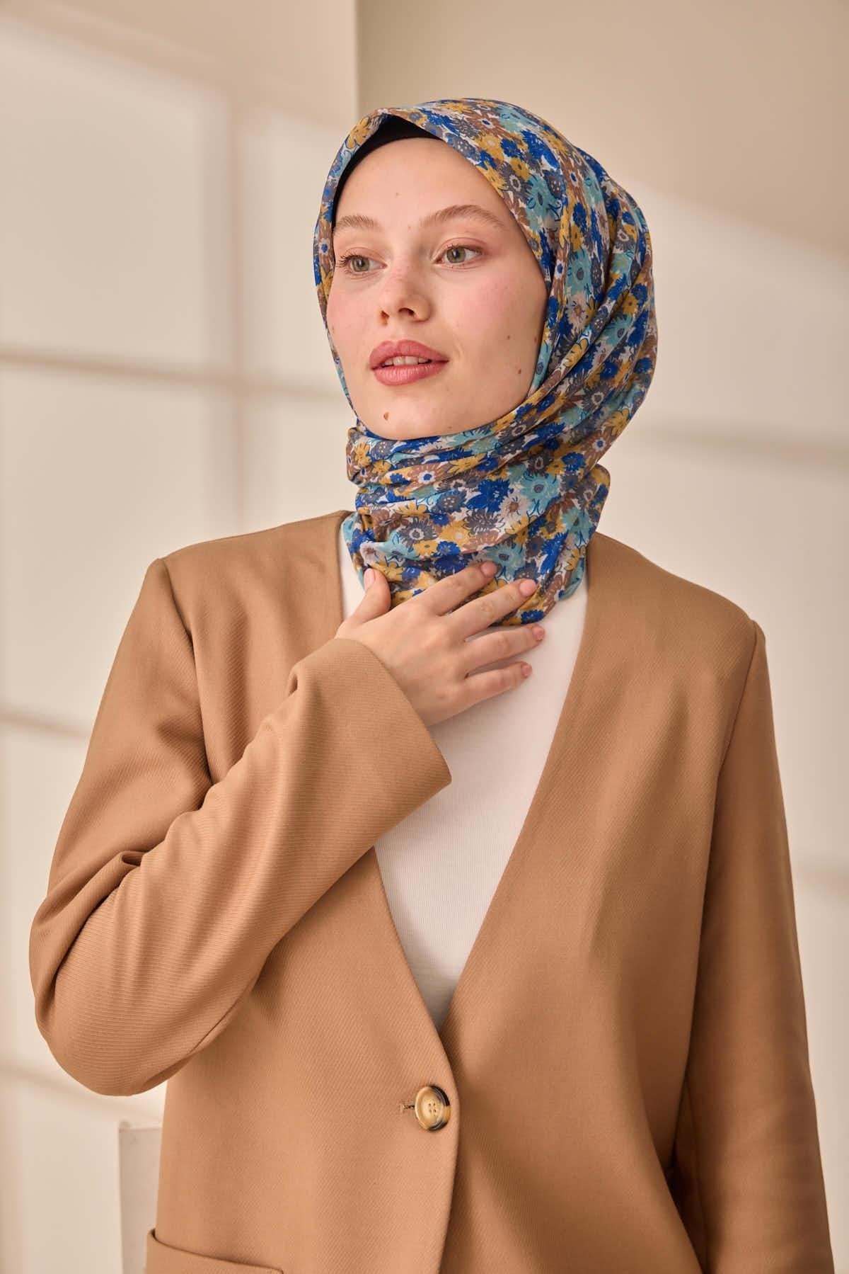 Silk Home Soft Eşarp 73092-08 - İthalesarponline.com - Soft Eşarp - Silk Home