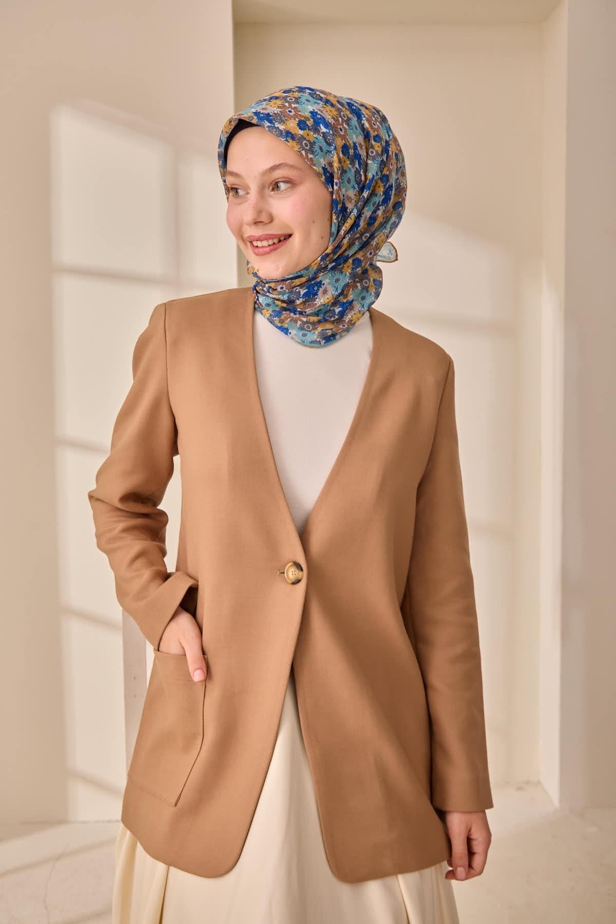 Silk Home Soft Eşarp 73092-08 - İthalesarponline.com - Soft Eşarp - Silk Home