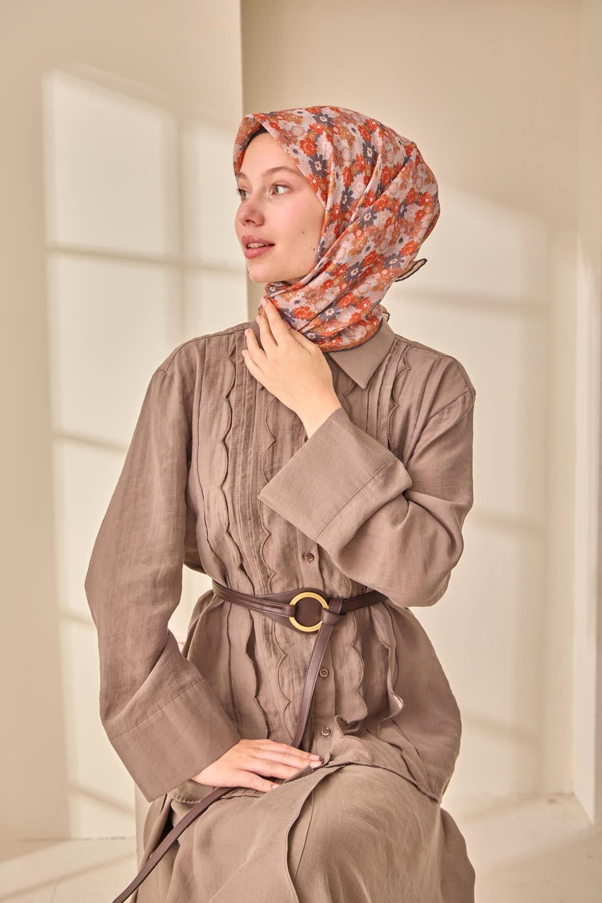 Silk Home Soft Eşarp 73092-10 - İthalesarponline.com - Soft Eşarp - Silk Home