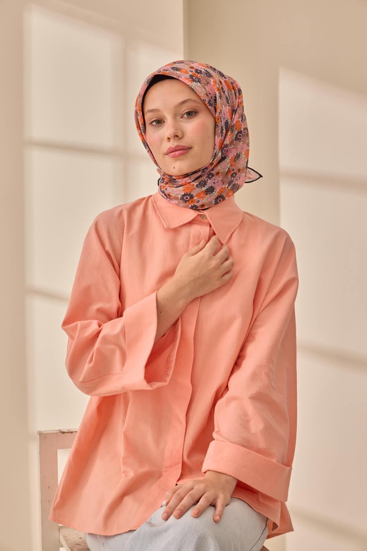 Silk Home Soft Eşarp 73092-11 - İthalesarponline.com - Soft Eşarp - Silk Home