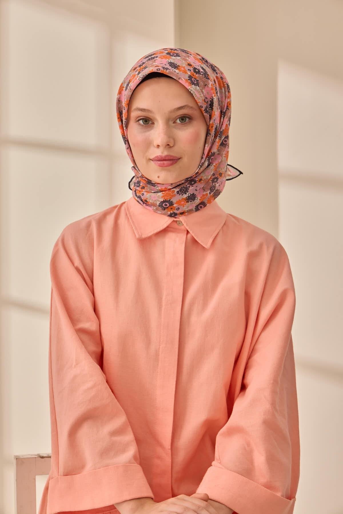 Silk Home Soft Eşarp 73092-11 - İthalesarponline.com - Soft Eşarp - Silk Home