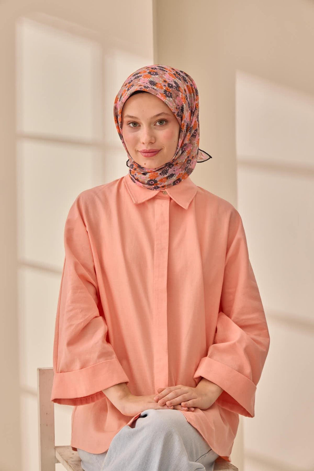 Silk Home Soft Eşarp 73092-11 - İthalesarponline.com - Soft Eşarp - Silk Home