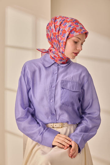 Silk Home Soft Eşarp 73092-12 - İthalesarponline.com - Soft Eşarp - Silk Home