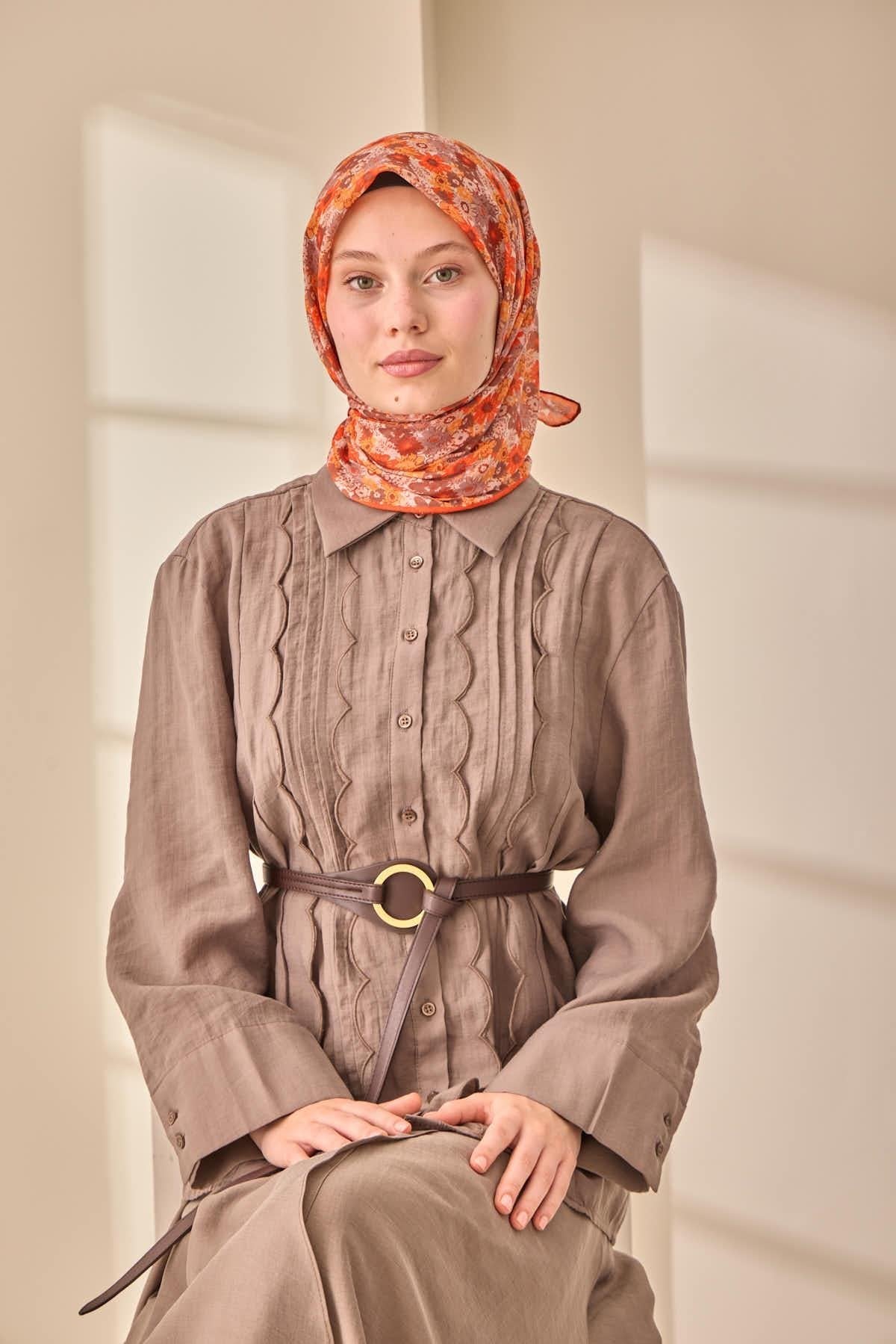 Silk Home Soft Eşarp 73092-14 - İthalesarponline.com - Soft Eşarp - Silk Home