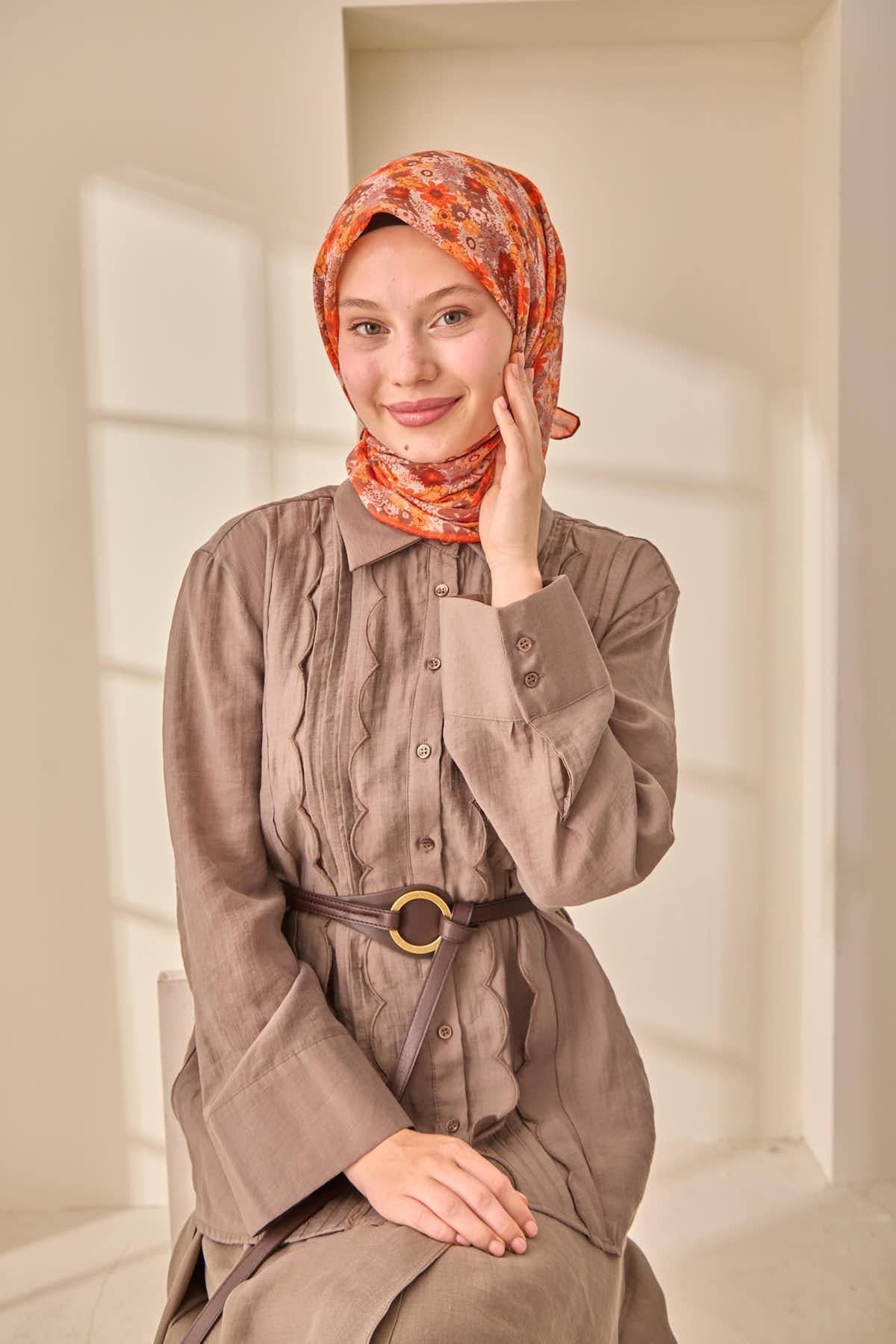 Silk Home Soft Eşarp 73092-14 - İthalesarponline.com - Soft Eşarp - Silk Home