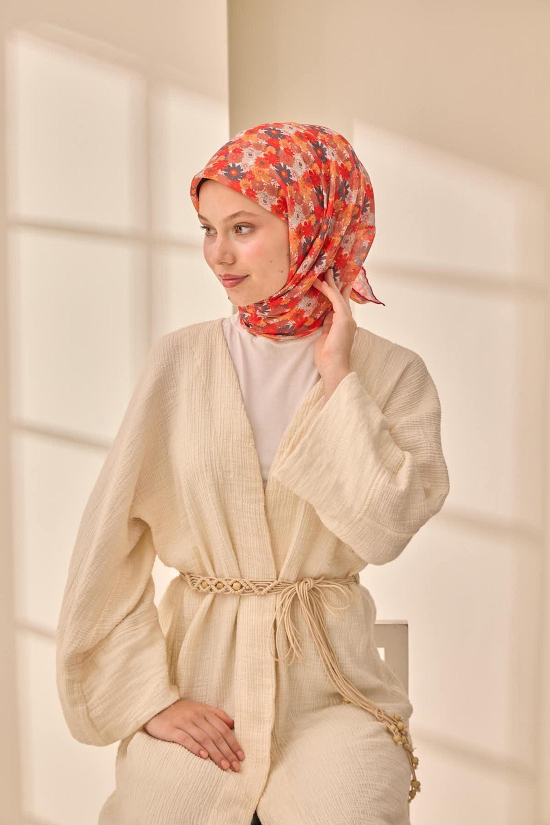 Silk Home Soft Eşarp 73092-15 - İthalesarponline.com - Soft Eşarp - Silk Home