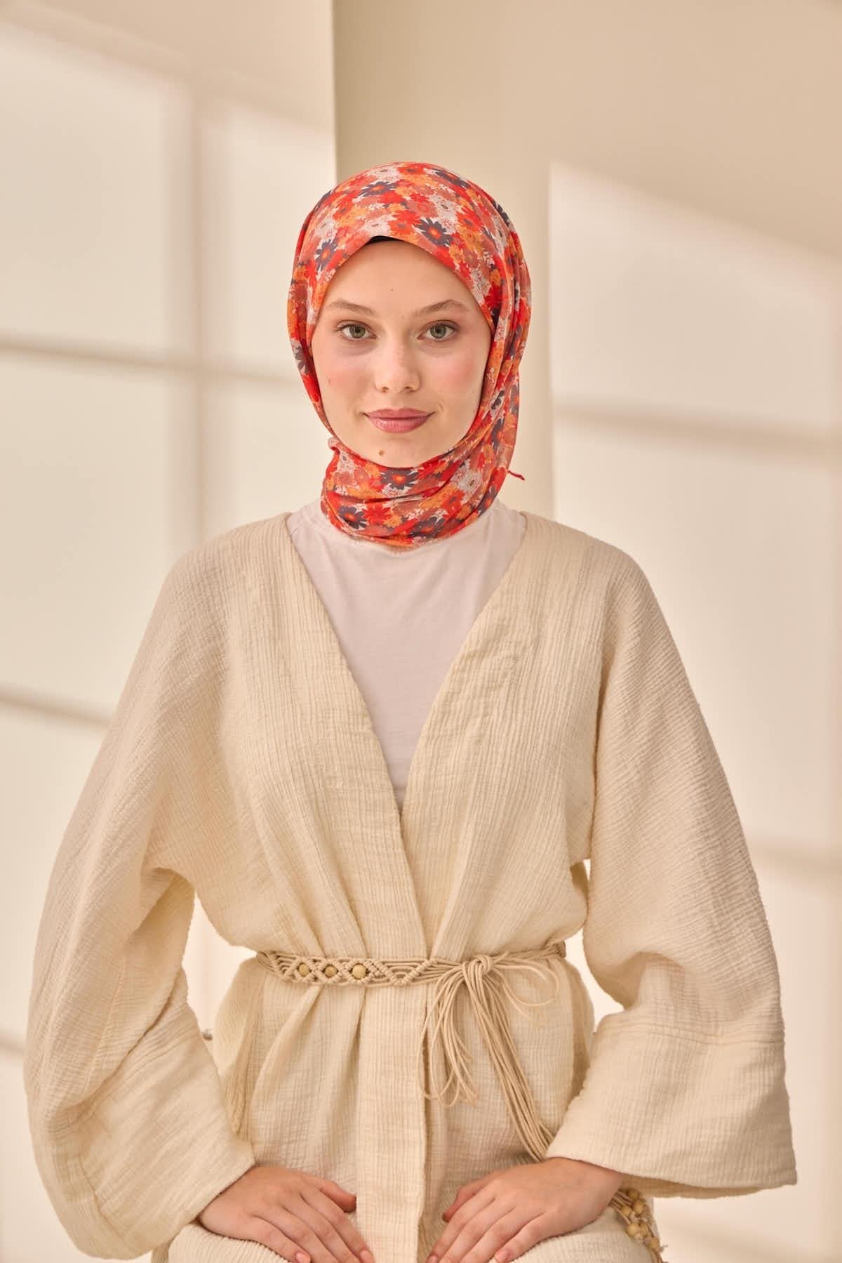 Silk Home Soft Eşarp 73092-15 - İthalesarponline.com - Soft Eşarp - Silk Home