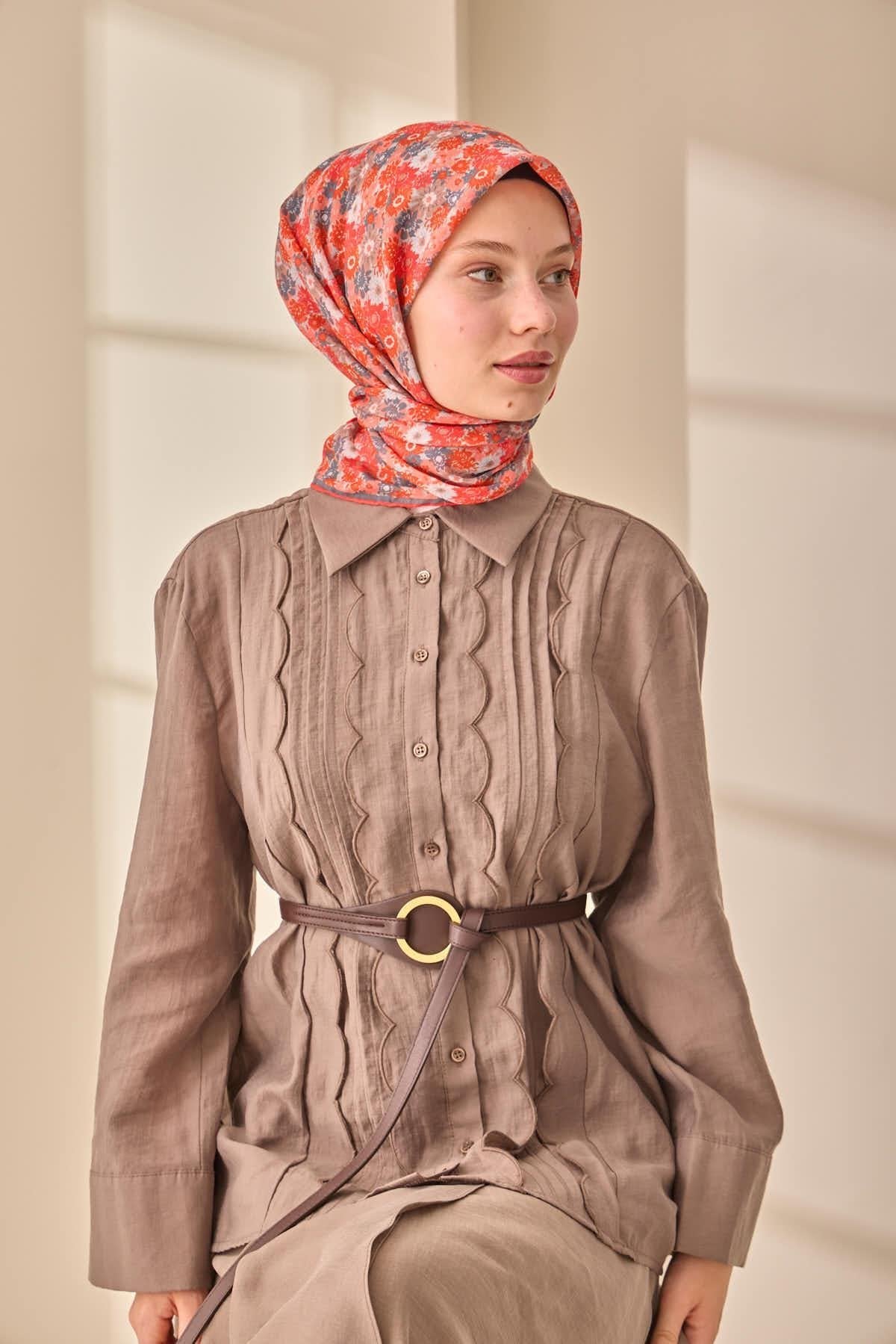 Silk Home Soft Eşarp 73092-16 - İthalesarponline.com - Soft Eşarp - Silk Home
