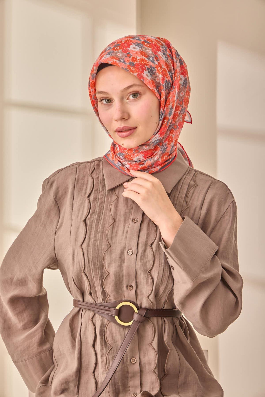 Silk Home Soft Eşarp 73092-16 - İthalesarponline.com - Soft Eşarp - Silk Home
