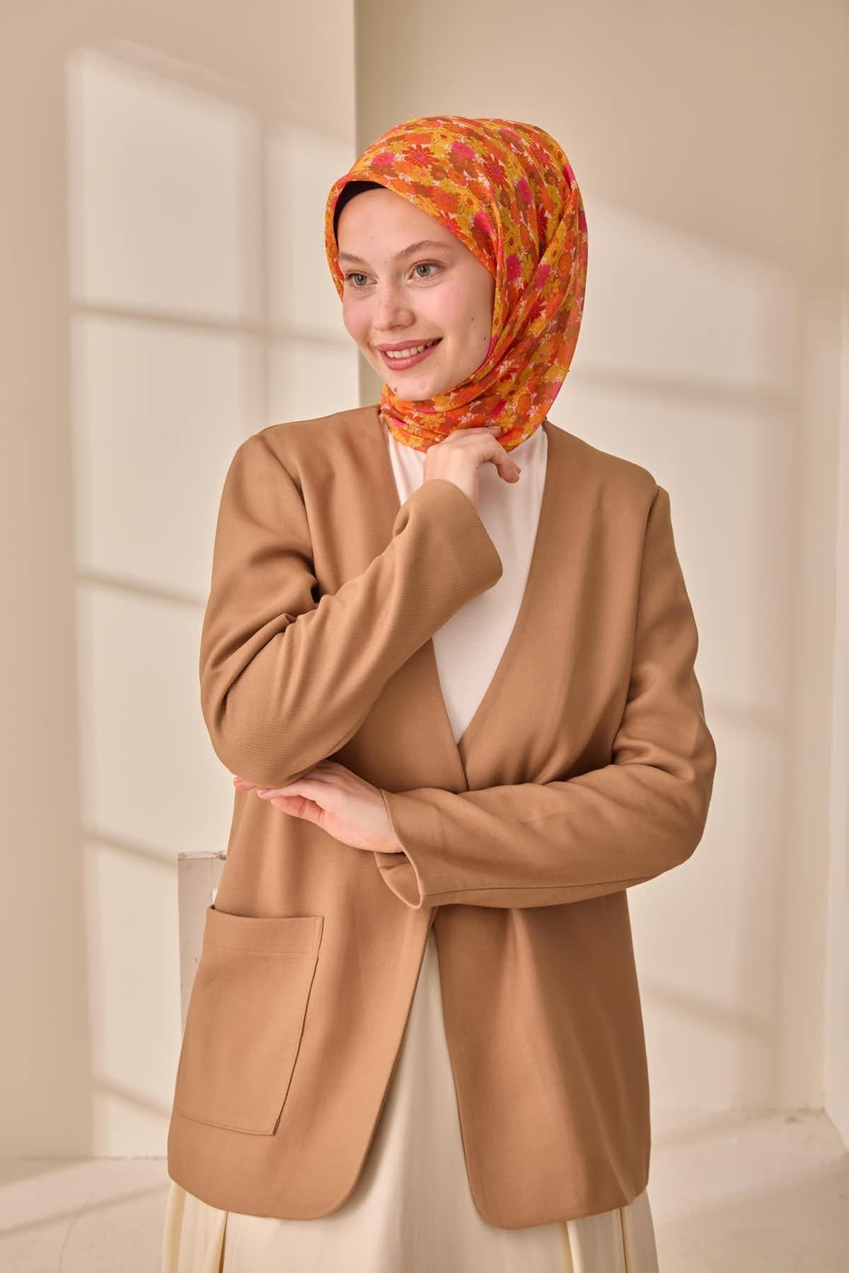 Silk Home Soft Eşarp 73092-17 - İthalesarponline.com - Soft Eşarp - Silk Home