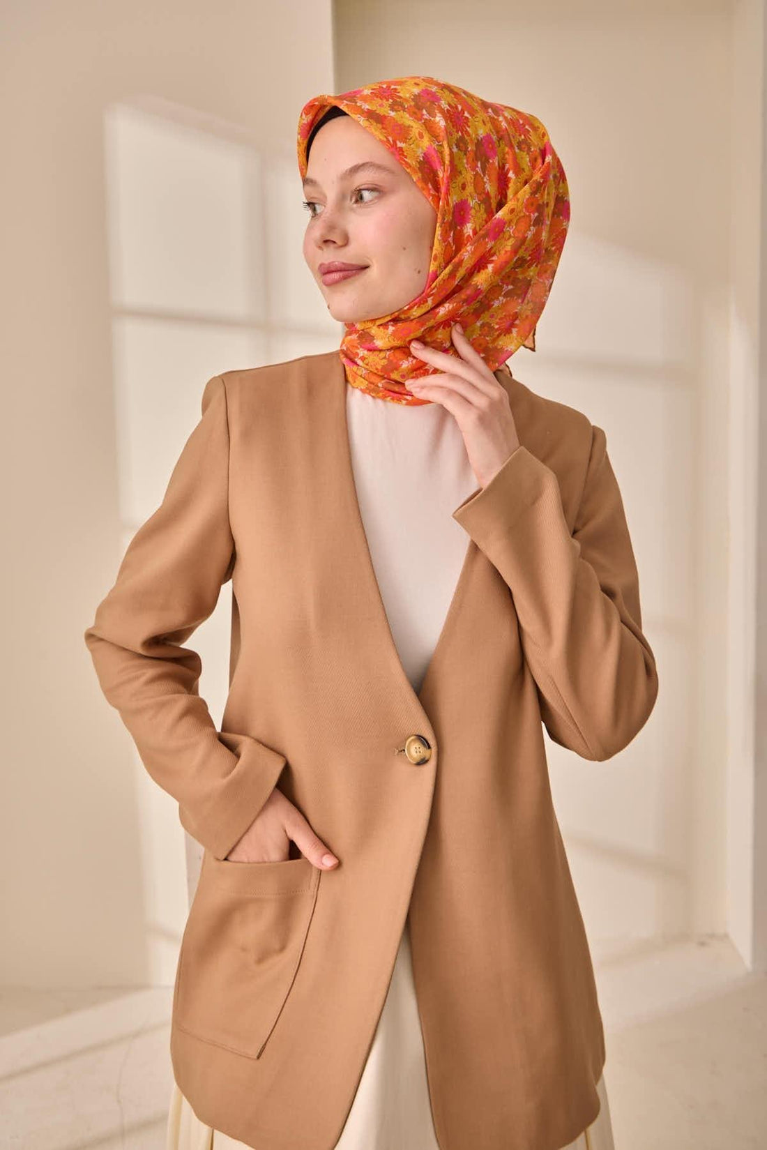 Silk Home Soft Eşarp 73092-17 - İthalesarponline.com - Soft Eşarp - Silk Home