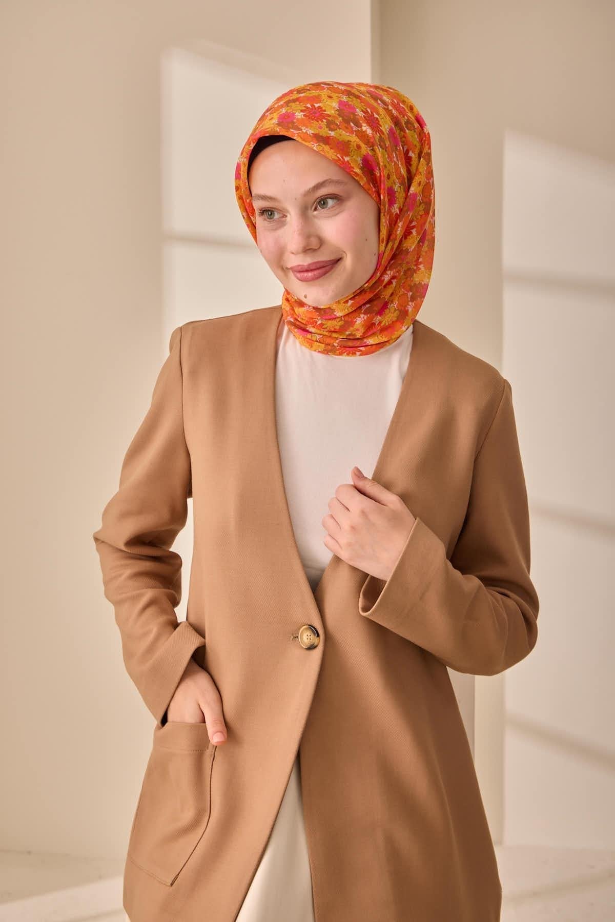 Silk Home Soft Eşarp 73092-17 - İthalesarponline.com - Soft Eşarp - Silk Home