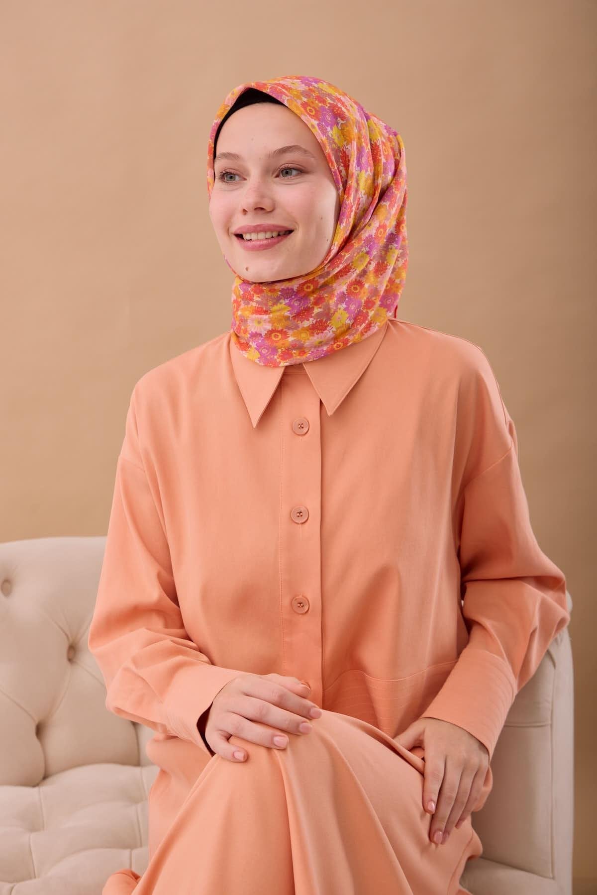 Silk Home Soft Eşarp 73092-18 - İthalesarponline.com - Soft Eşarp - Silk Home