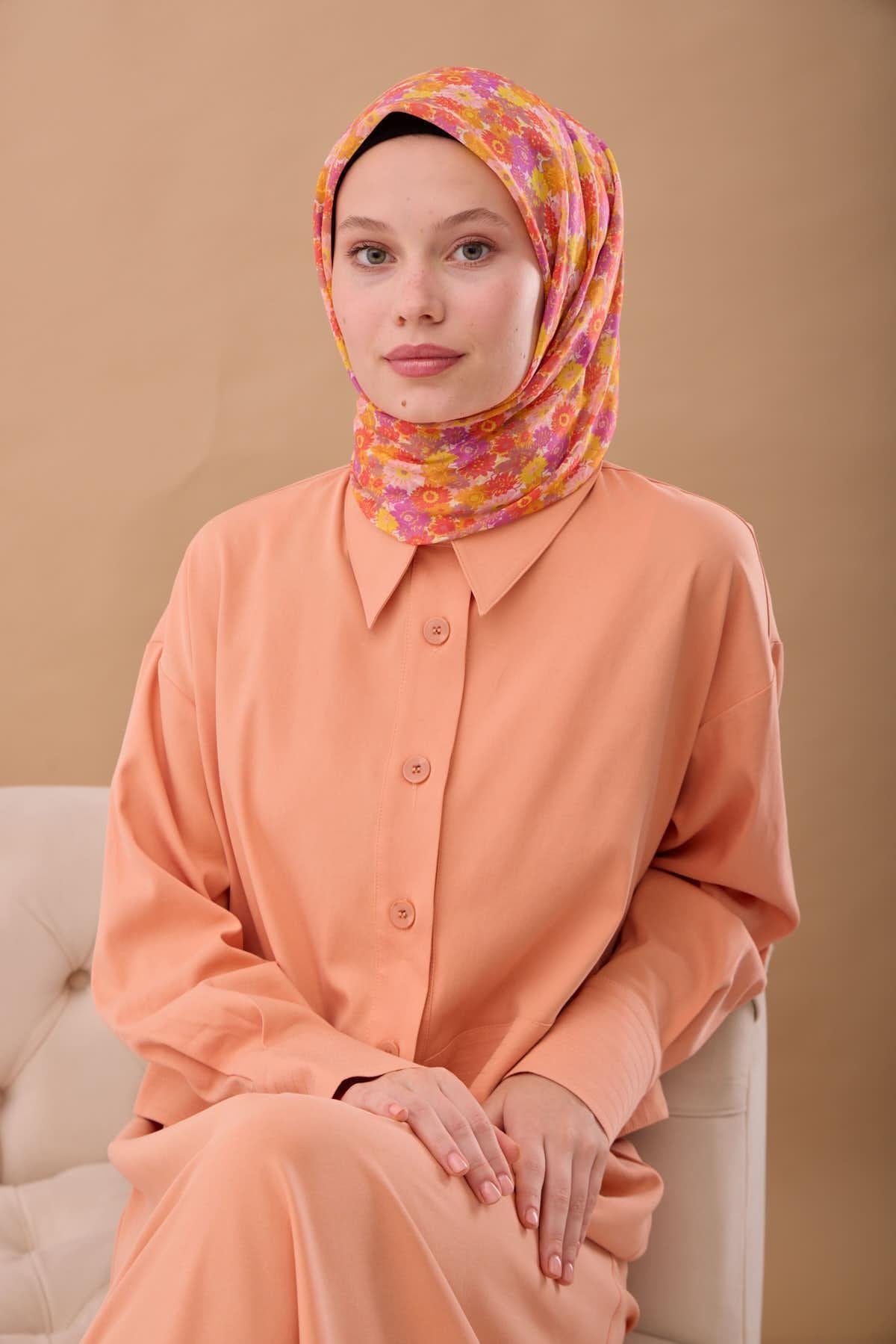 Silk Home Soft Eşarp 73092-18 - İthalesarponline.com - Soft Eşarp - Silk Home