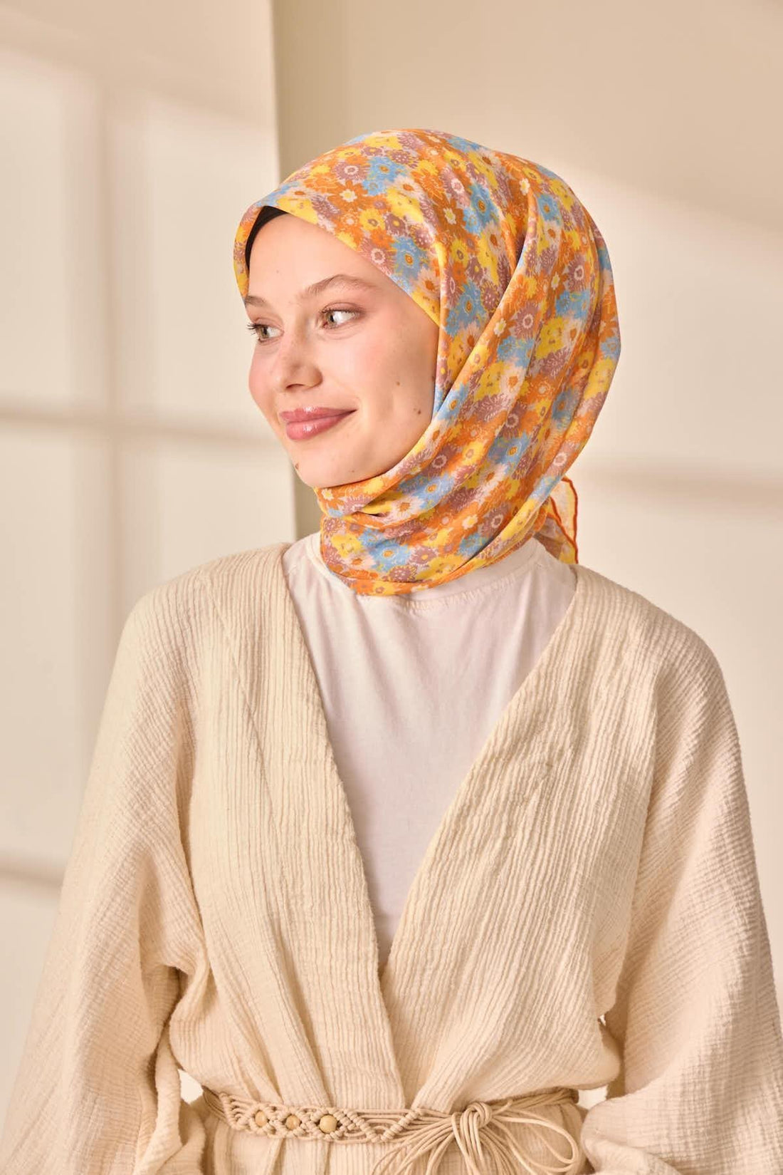 Silk Home Soft Eşarp 73092-19 - İthalesarponline.com - Soft Eşarp - Silk Home
