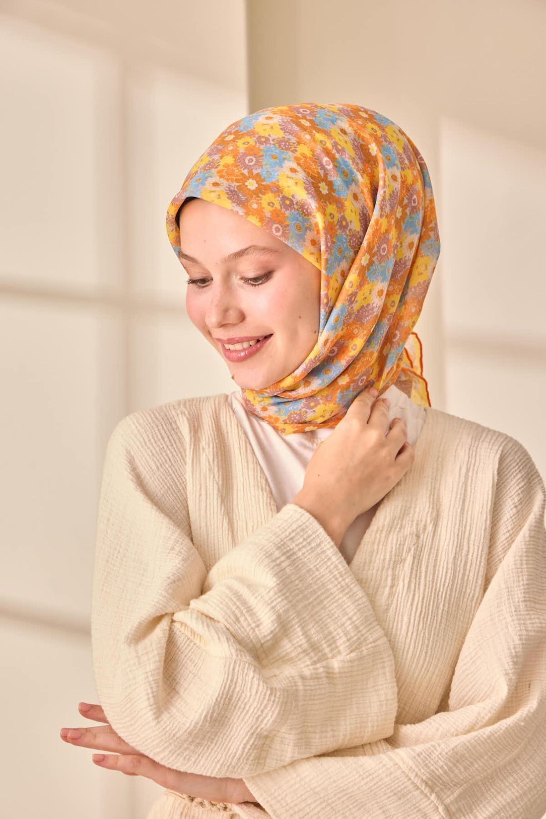 Silk Home Soft Eşarp 73092-19 - İthalesarponline.com - Soft Eşarp - Silk Home