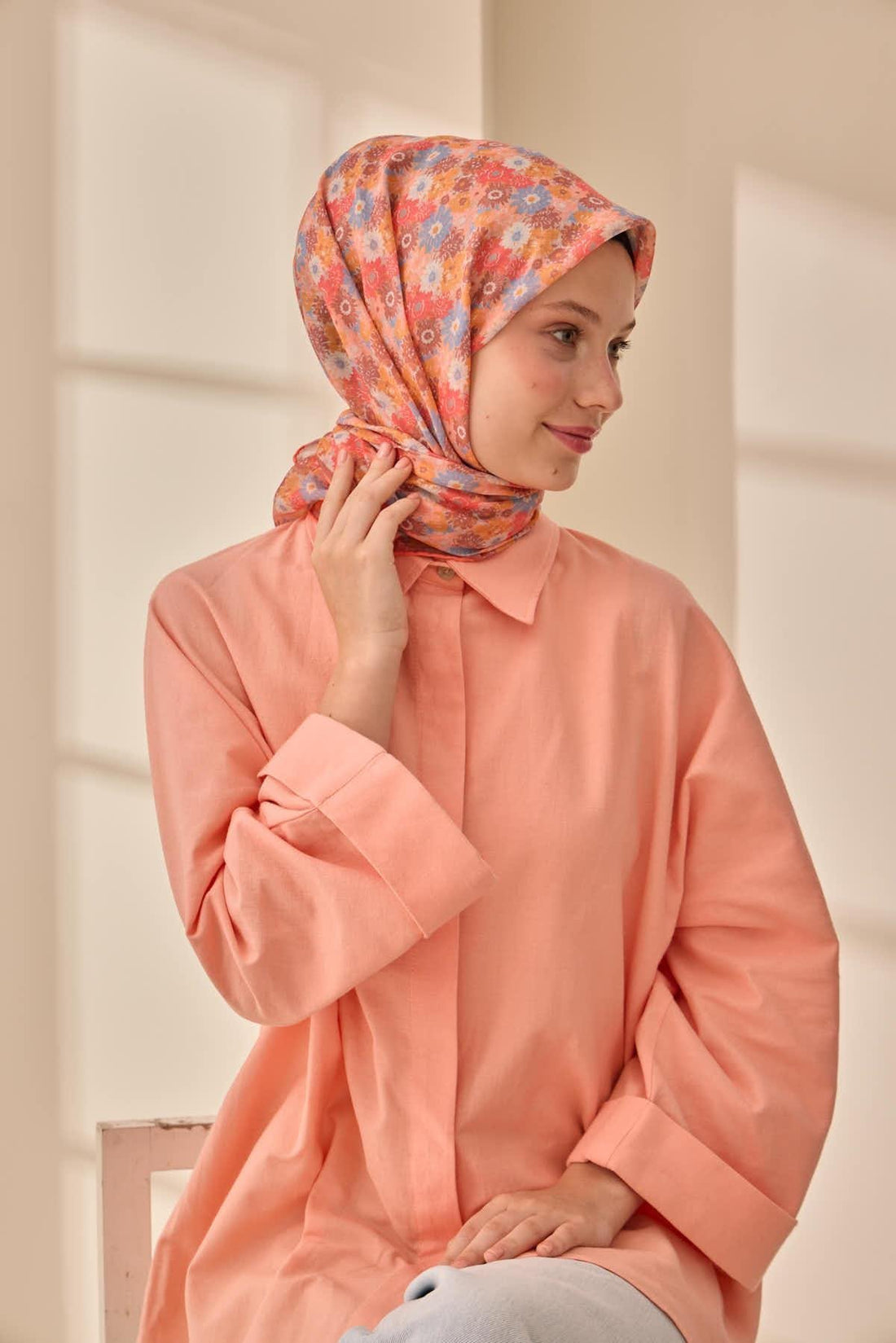 Silk Home Soft Eşarp 73092-20 - İthalesarponline.com - Soft Eşarp - Silk Home