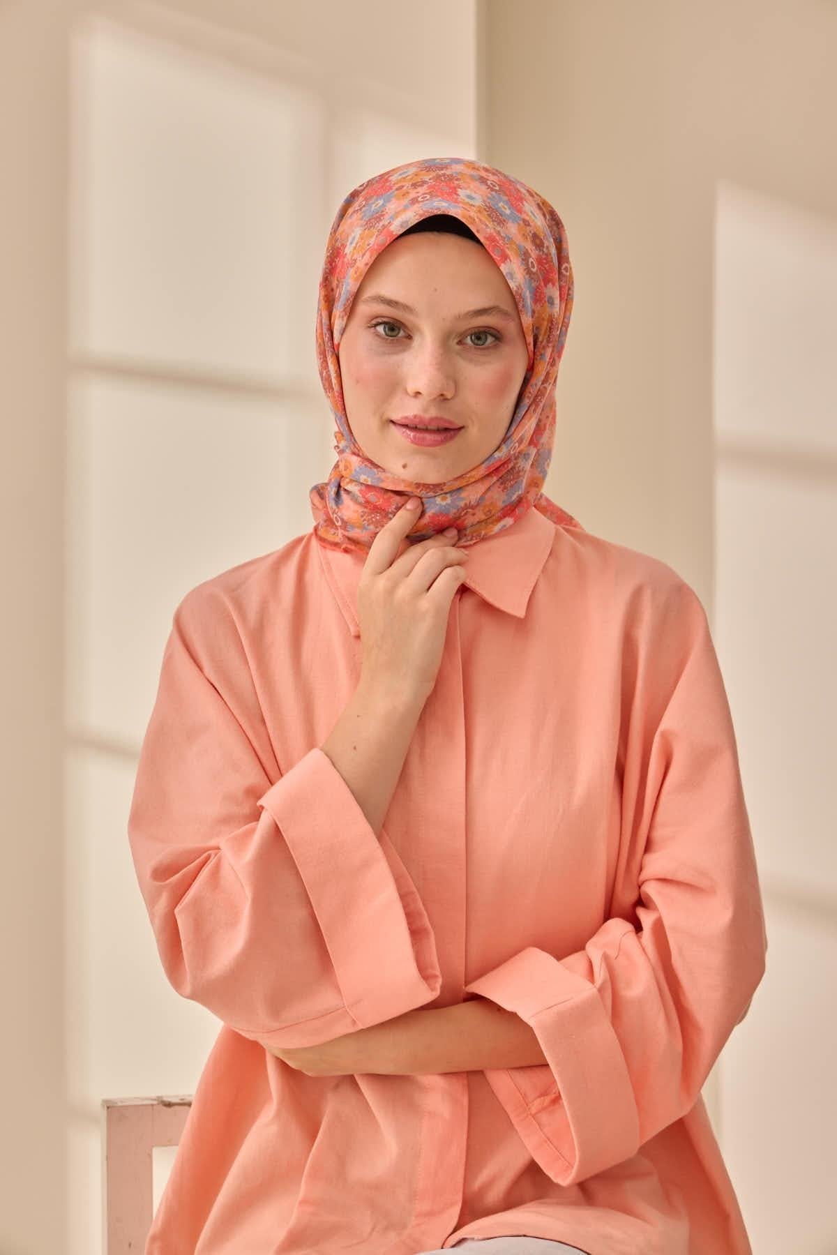 Silk Home Soft Eşarp 73092-20 - İthalesarponline.com - Soft Eşarp - Silk Home