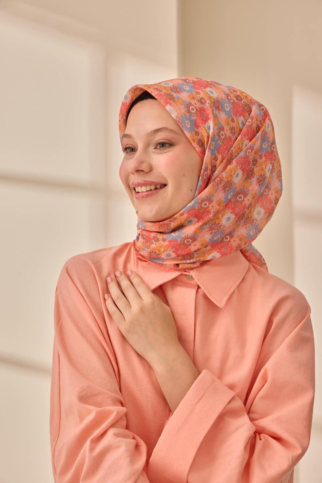 Silk Home Soft Eşarp 73092-20 - İthalesarponline.com - Soft Eşarp - Silk Home