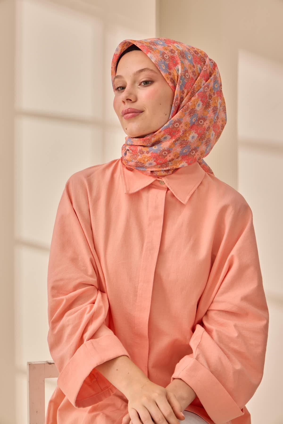 Silk Home Soft Eşarp 73092-20 - İthalesarponline.com - Soft Eşarp - Silk Home